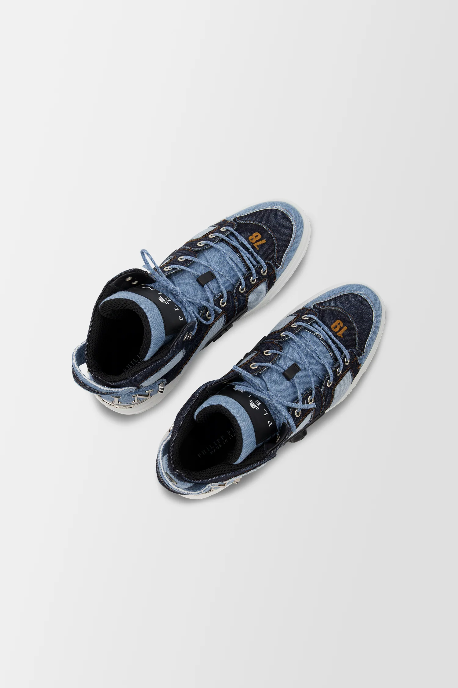 Philipp Plein Blue Phantom KICK$ Sneakers - Image 5