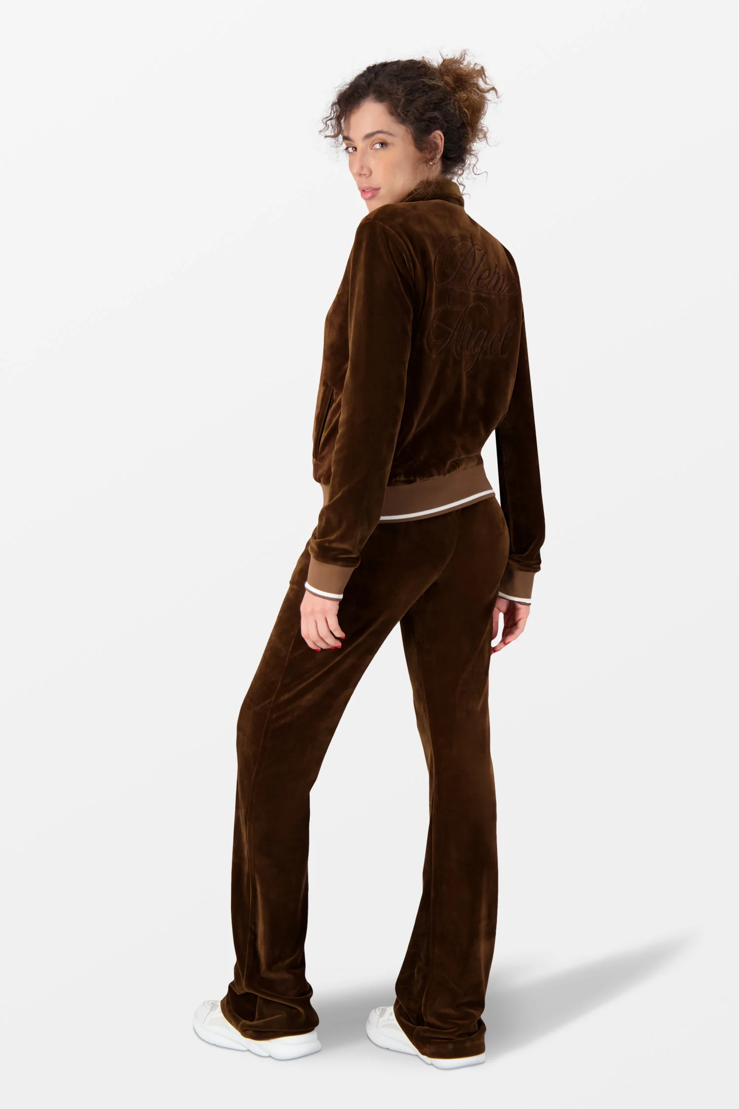 Philipp Plein Brown Jogging Tracksuit - Image 3
