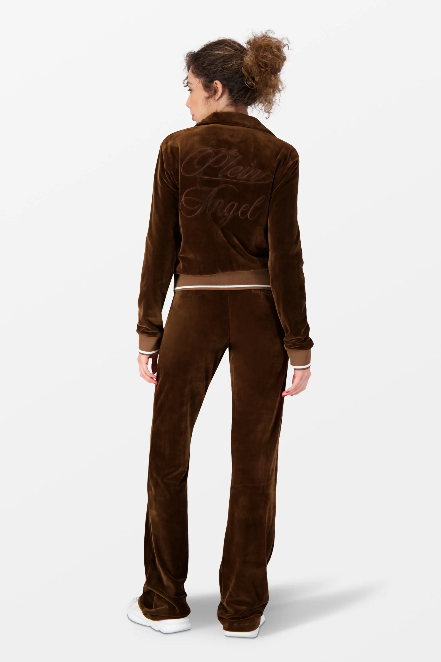 Philipp Plein Brown Jogging Tracksuit - Image 4
