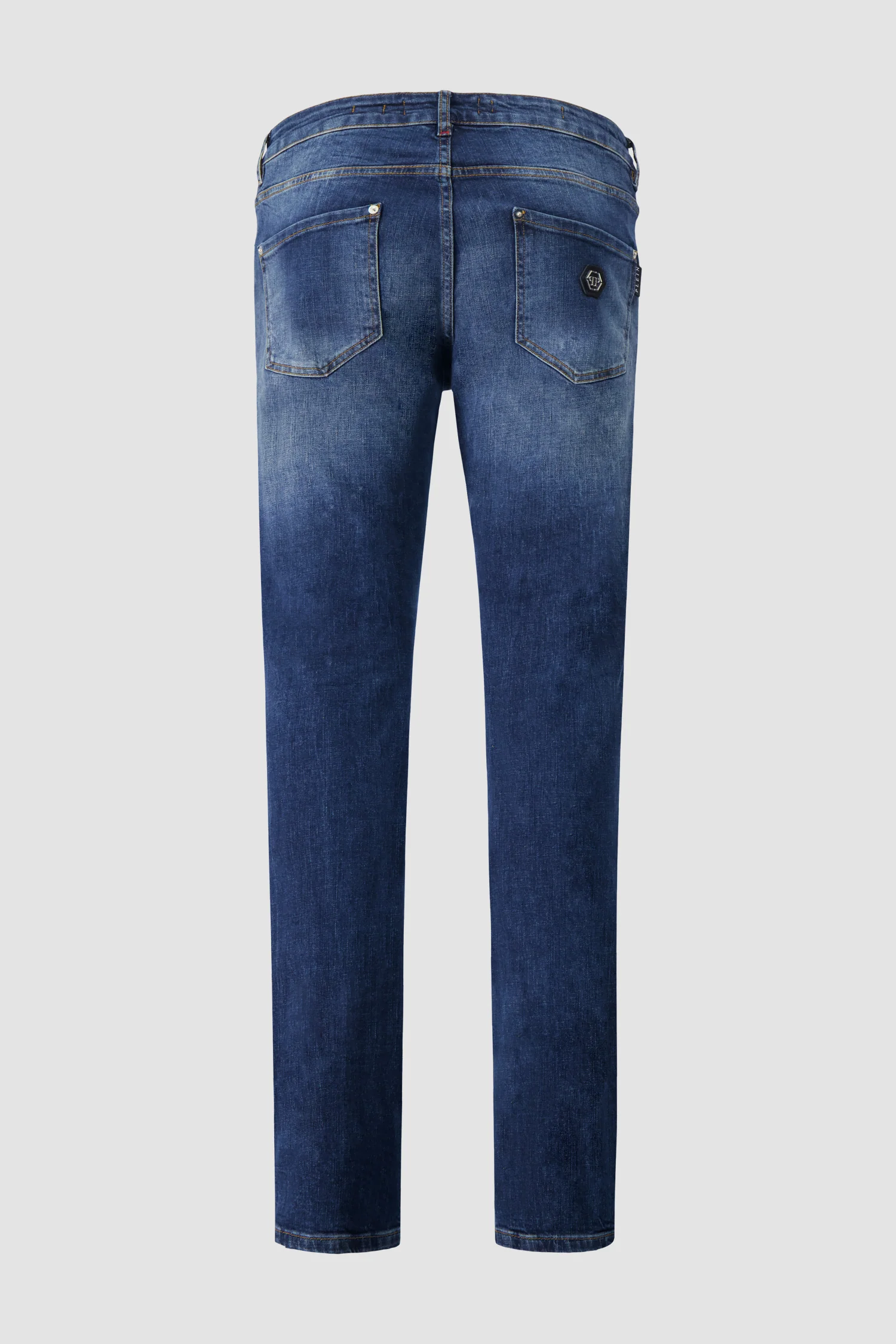 Philipp Plein Denim Straight Supreme Trousers - Image 3