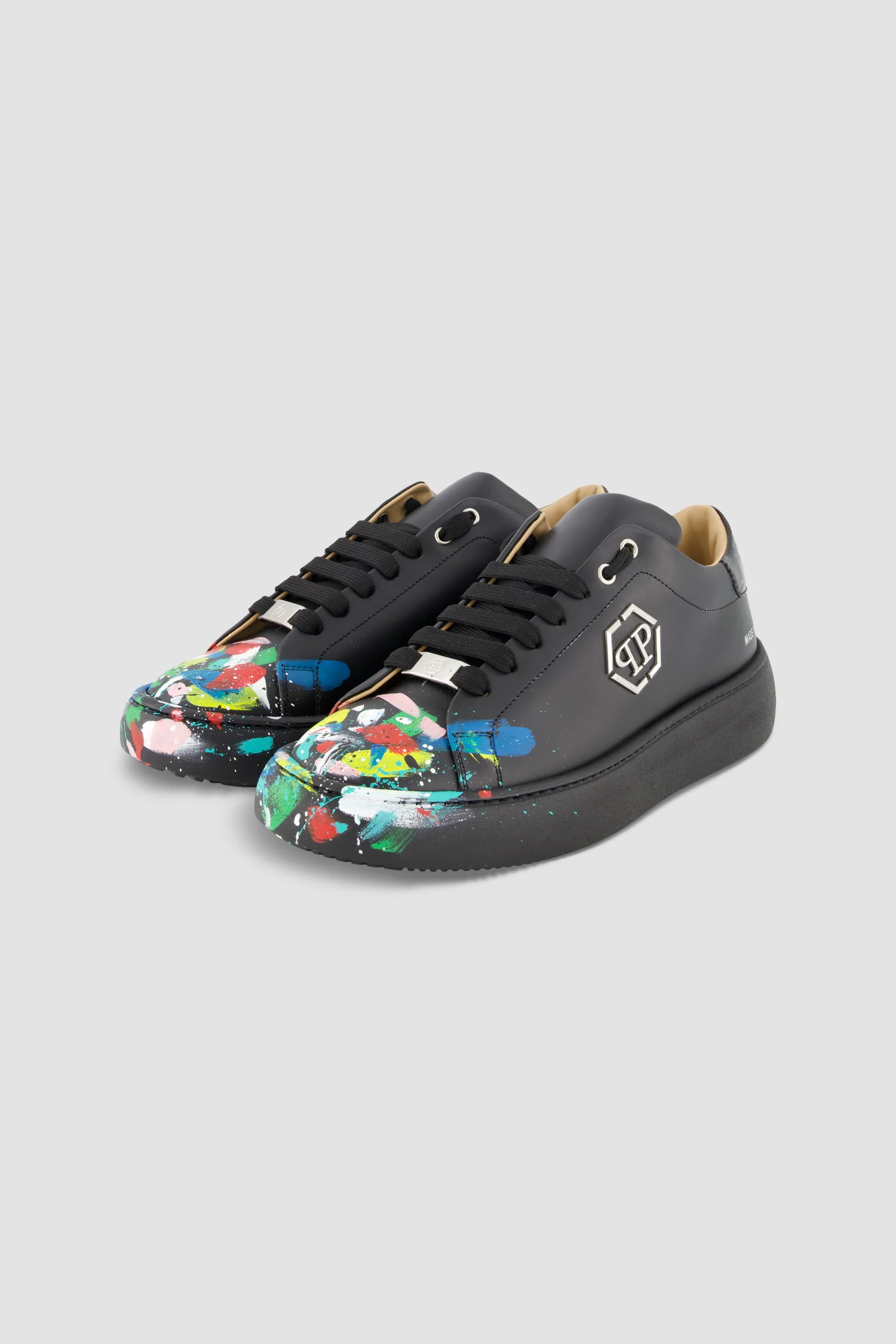 Philipp Plein Dripping Lo-Top Sneakers - Image 2