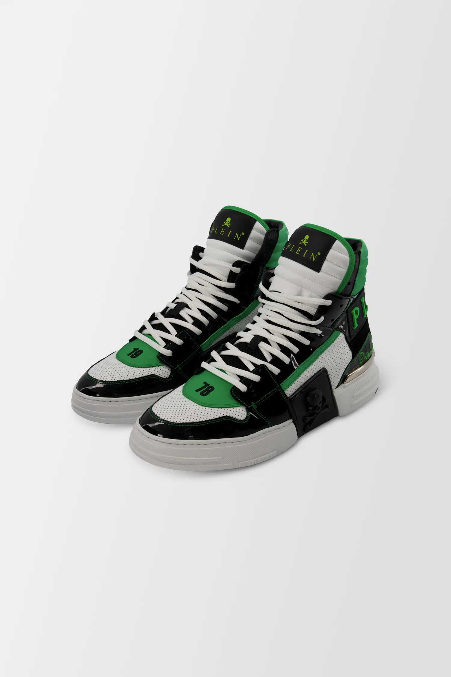 Philipp Plein Green Phantom KICK$ Sneakers - Image 2