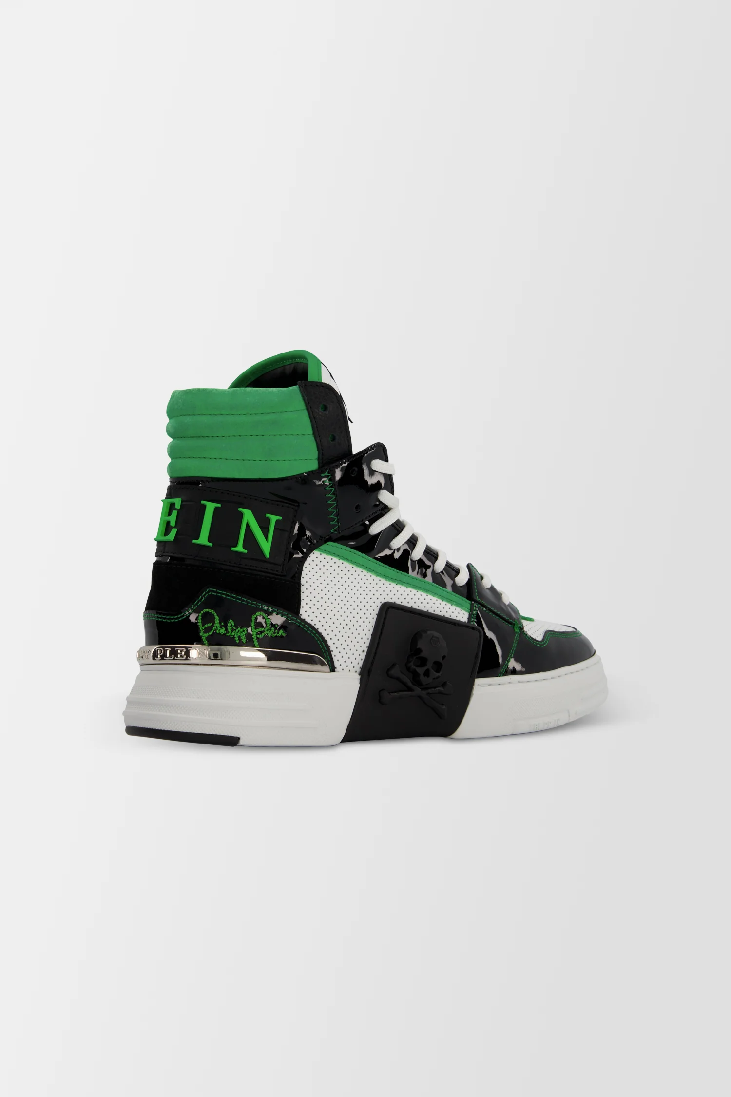 Philipp Plein Green Phantom KICK$ Sneakers - Image 5