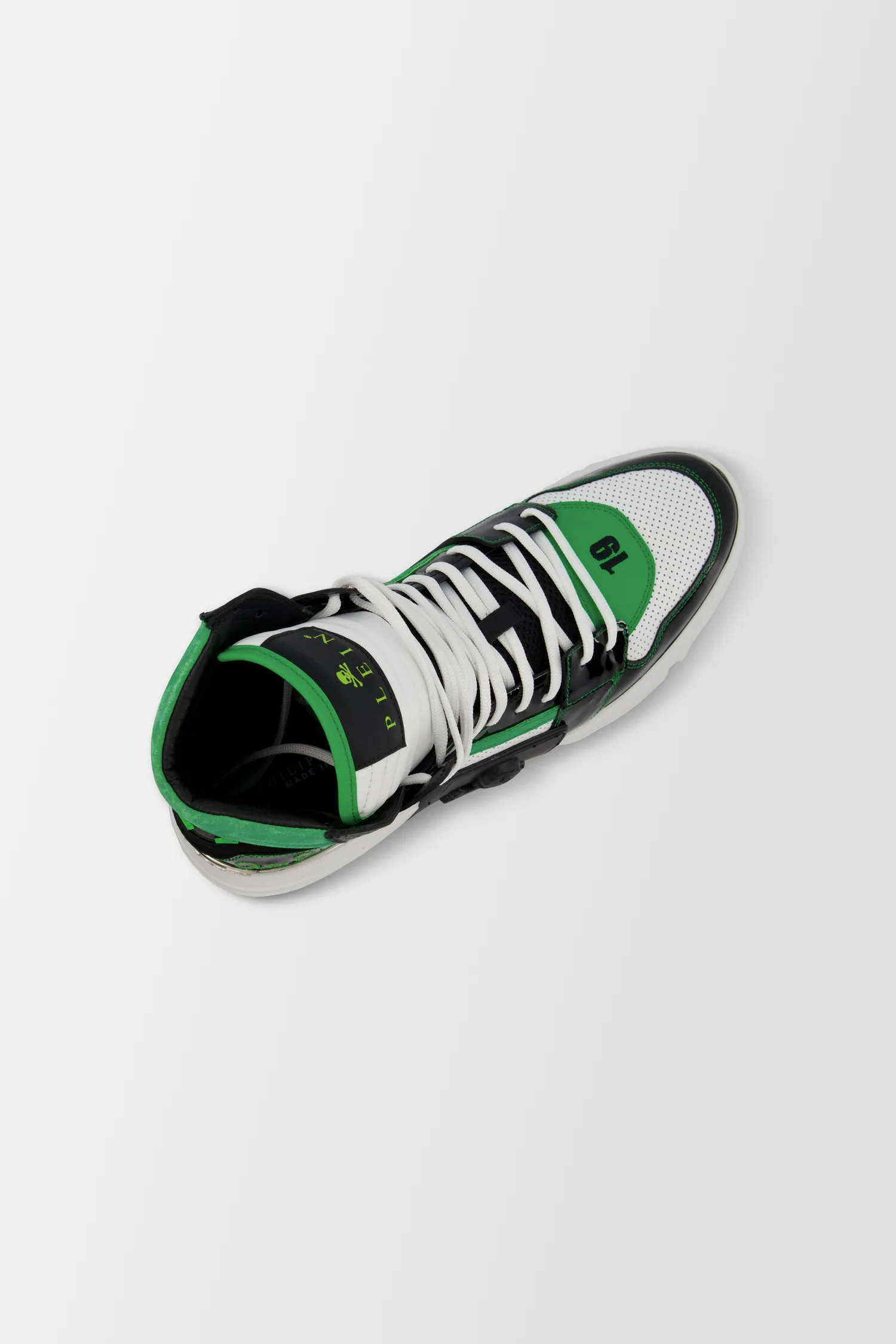 Philipp Plein Green Phantom KICK$ Sneakers - Image 6