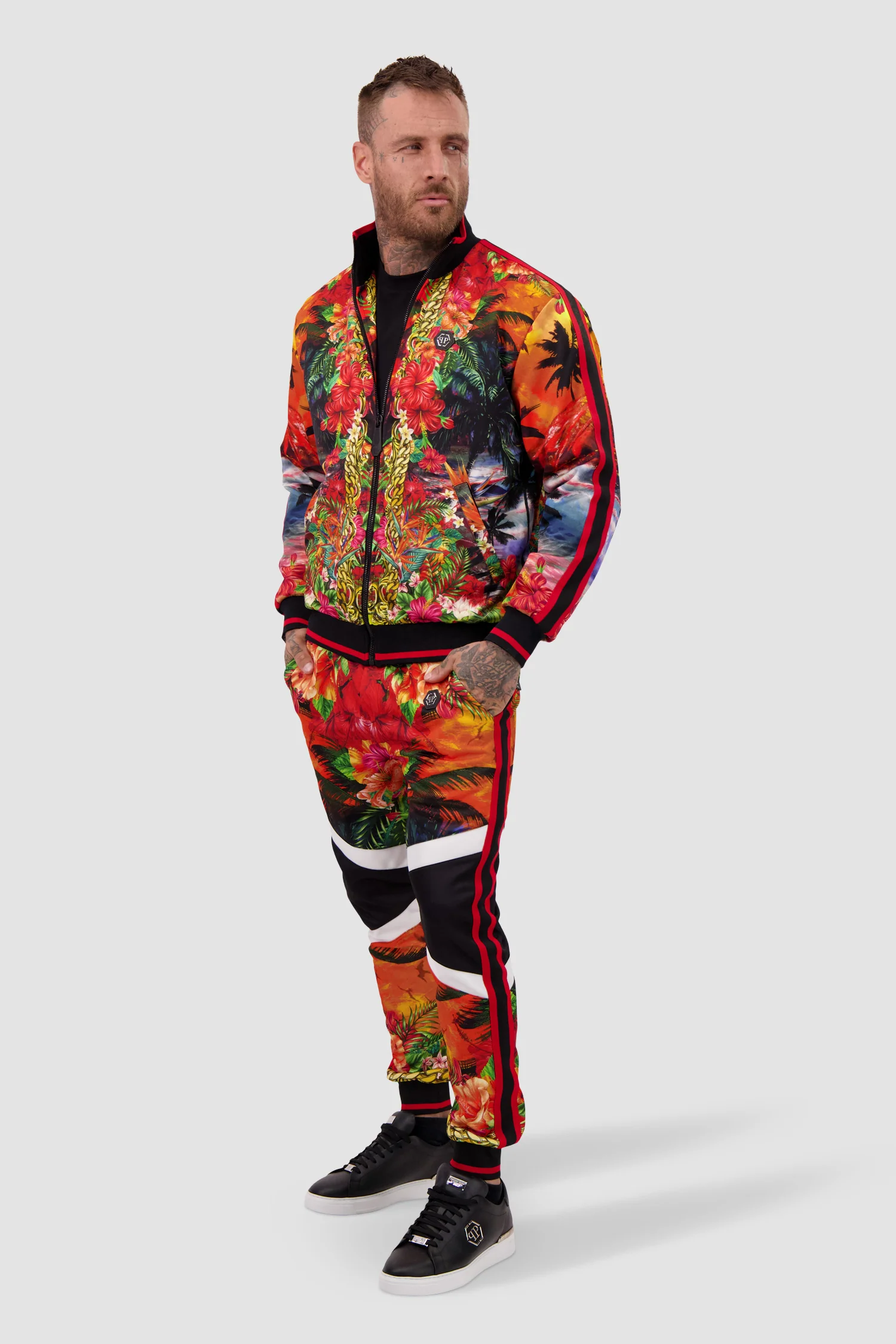 Philipp Plein Hawaii Top/Trousers Tracksuit - Image 6