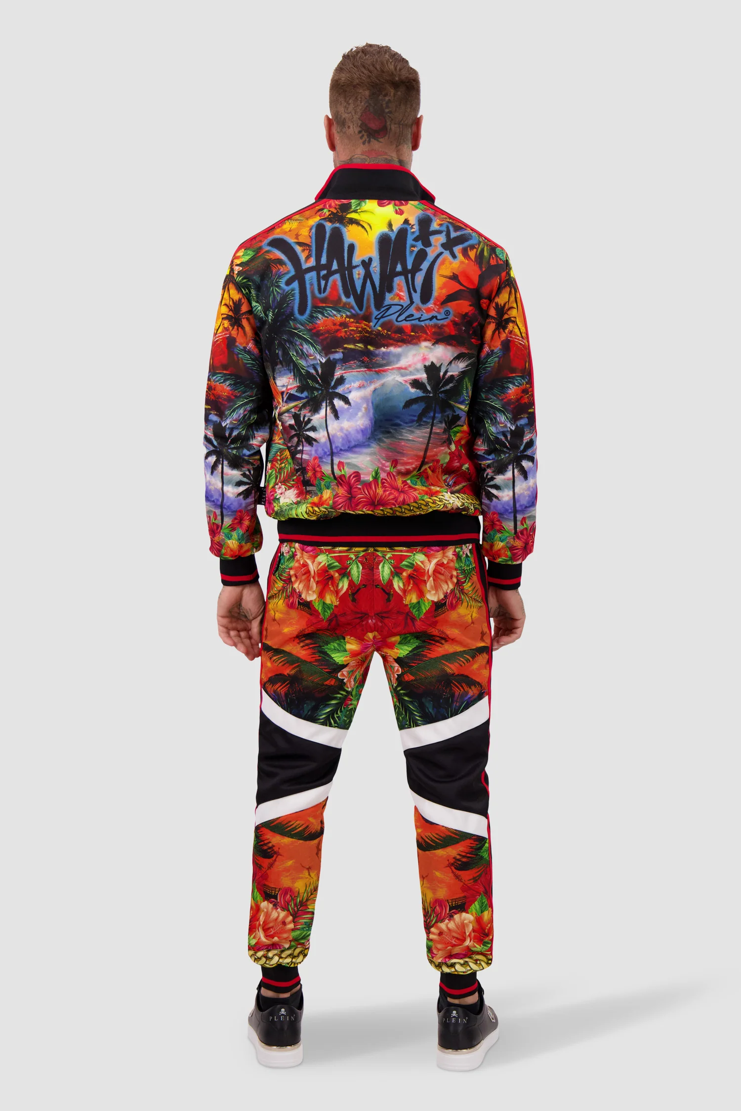 Philipp Plein Hawaii Top/Trousers Tracksuit - Image 7