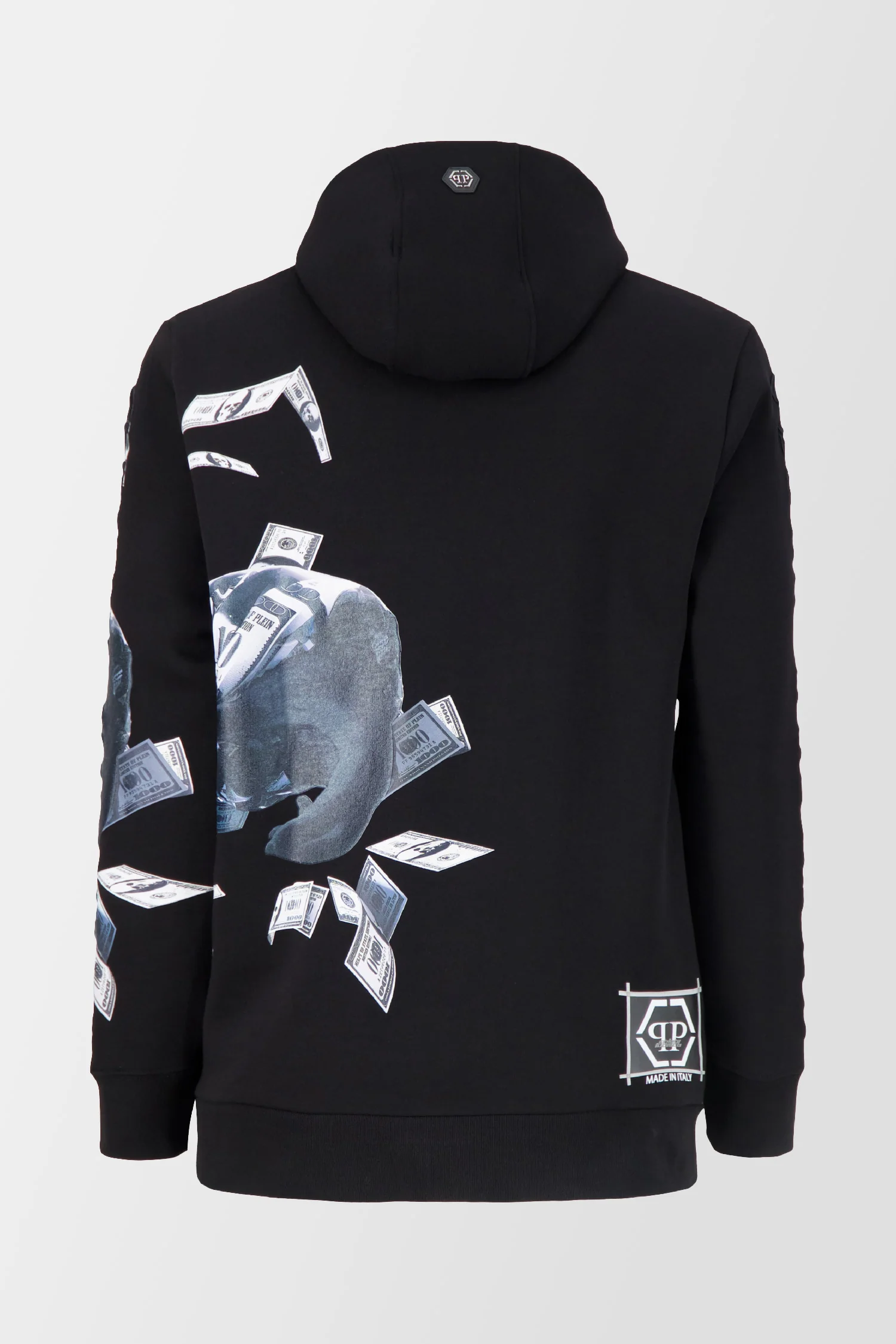 Philipp Plein Limited Black Dollar Hoodie - Image 4