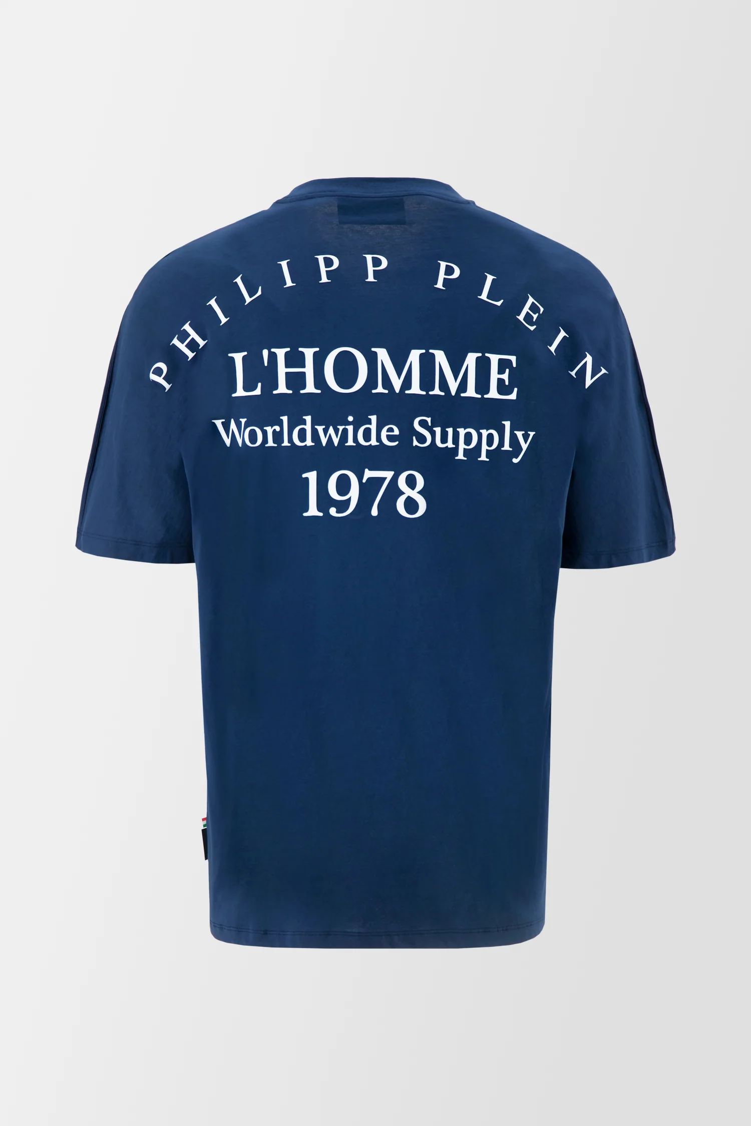 Philipp Plein Navy Round Neck SS PP 1978 T-Shirt - Image 3