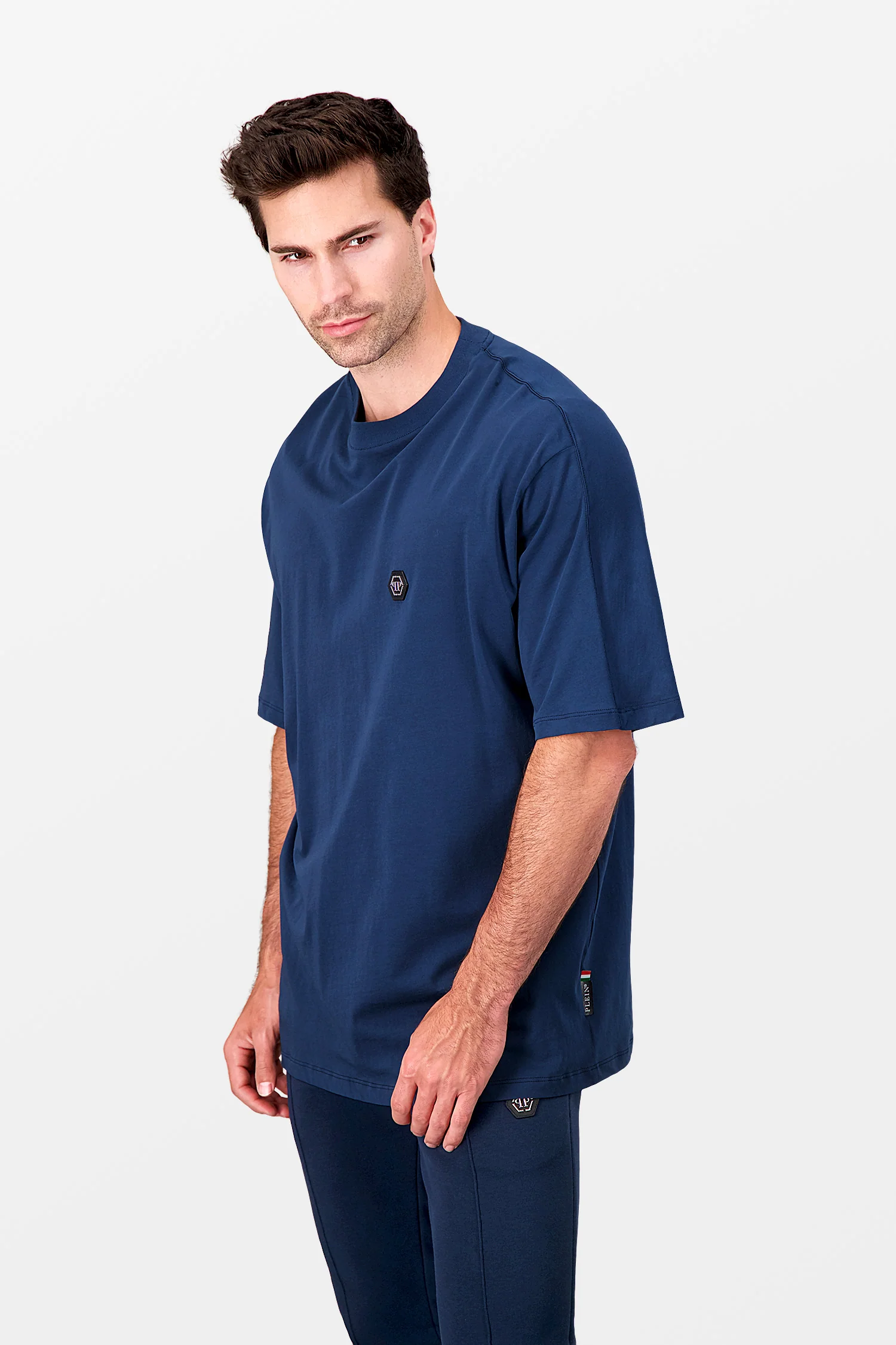 Philipp Plein Navy Round Neck SS PP 1978 T-Shirt - Image 5