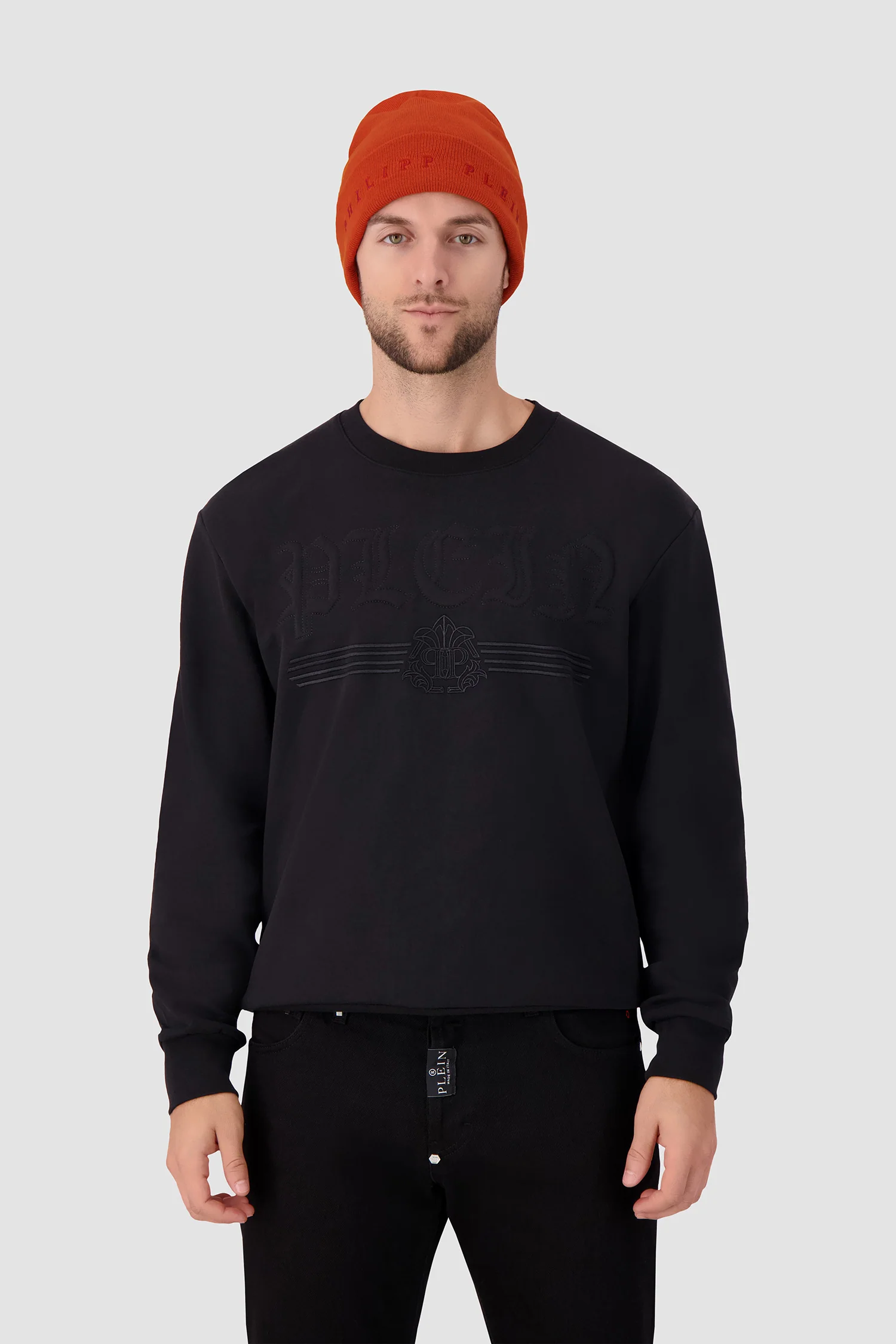 Philipp Plein Orange Hat - Image 2