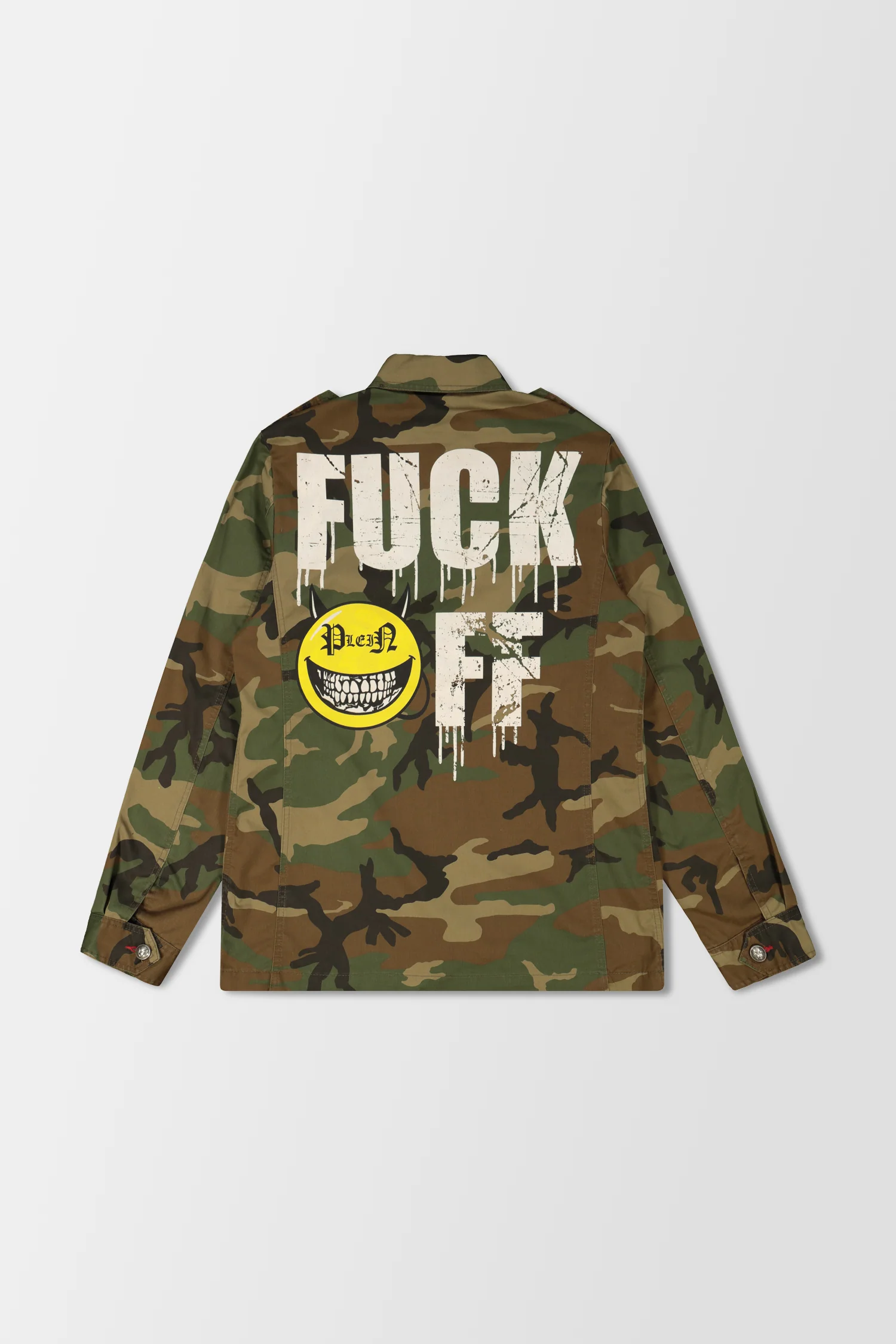 Philipp Plein Parka Evil Smile Jacket - Image 2