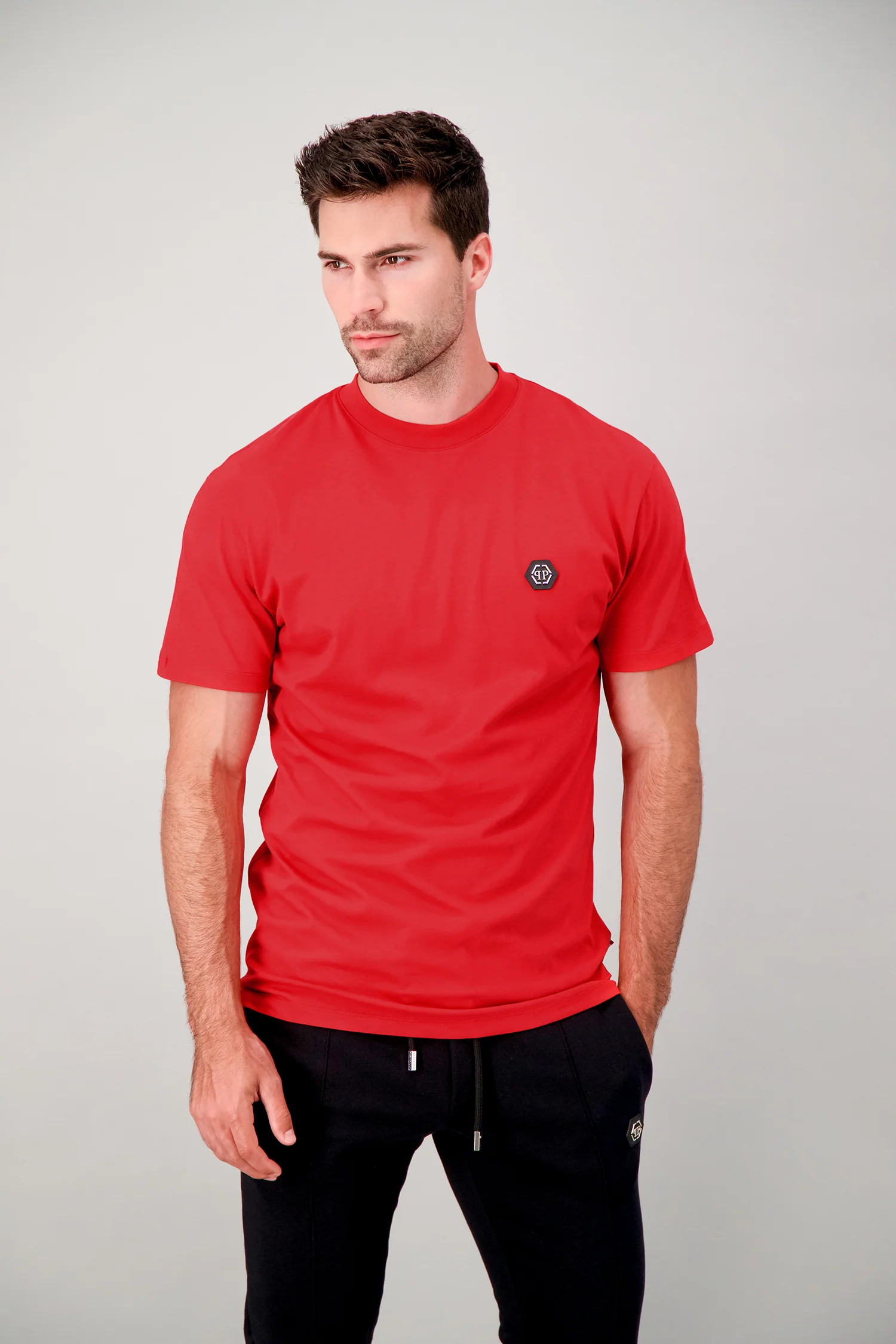 Philipp Plein Red Round Neck SS PP 1978 T-Shirt - Image 2