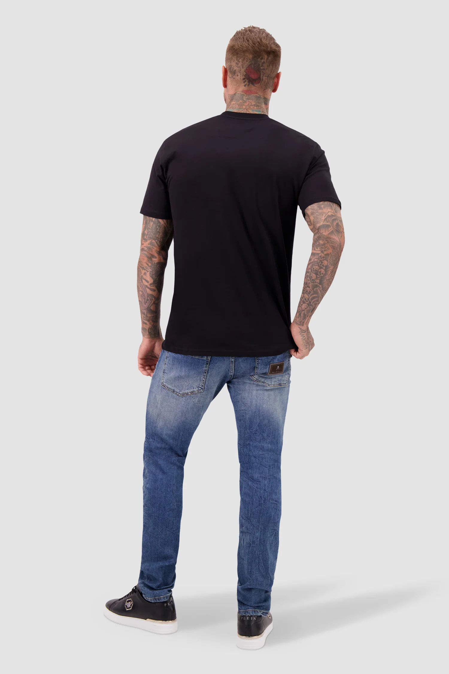 Philipp Plein Round Neck SS Basic T-Shirt - Image 5