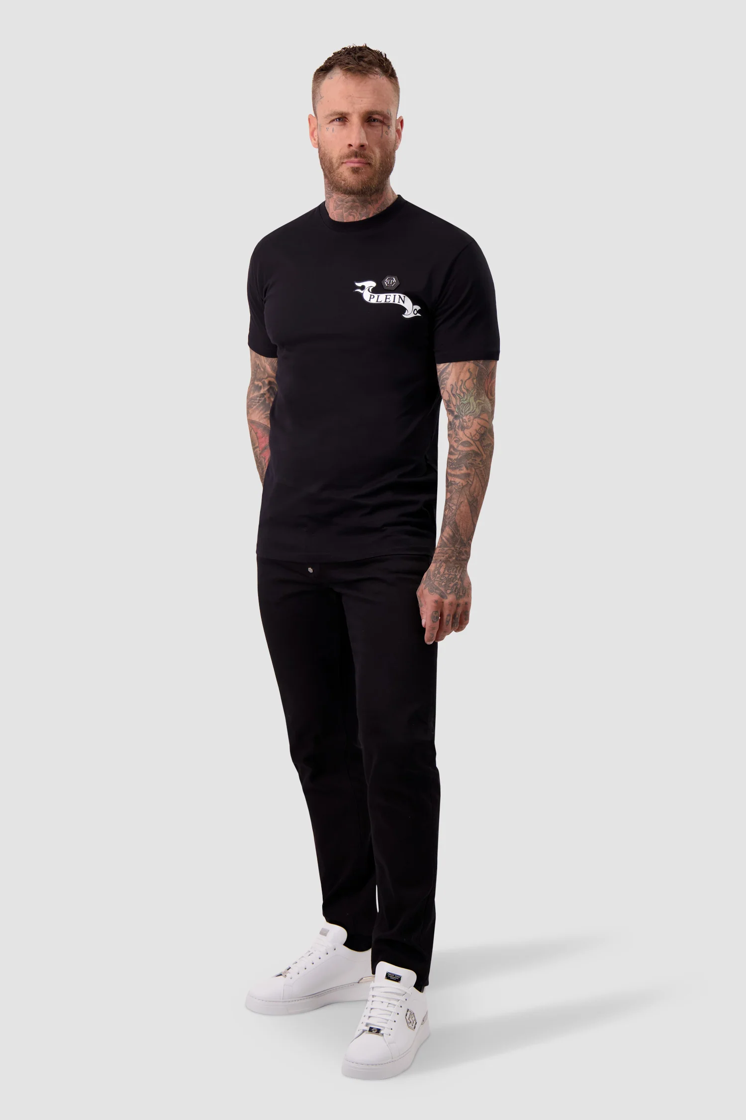 Philipp Plein Round Neck SS Love Angel T-Shirt - Image 5