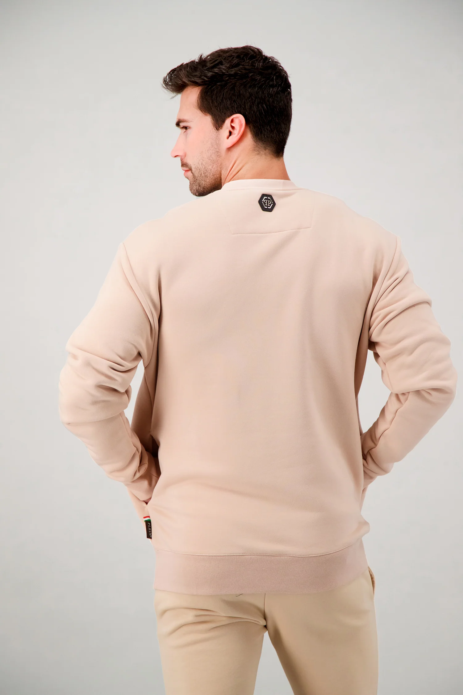Philipp Plein Signature Beige Sweatshirt - Image 4