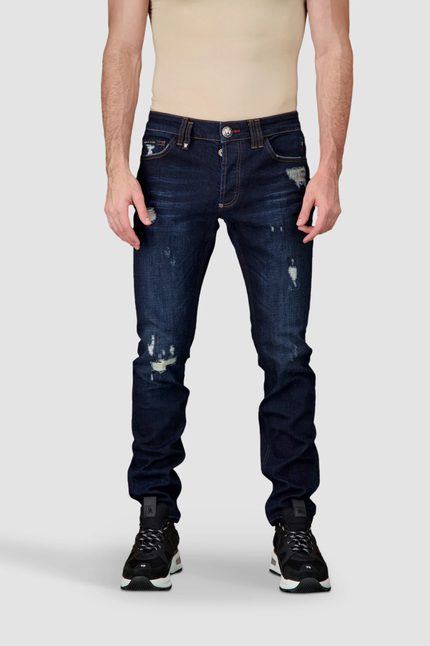 Philipp Plein Super Straight Cut Denim Original Jeans - Image 2