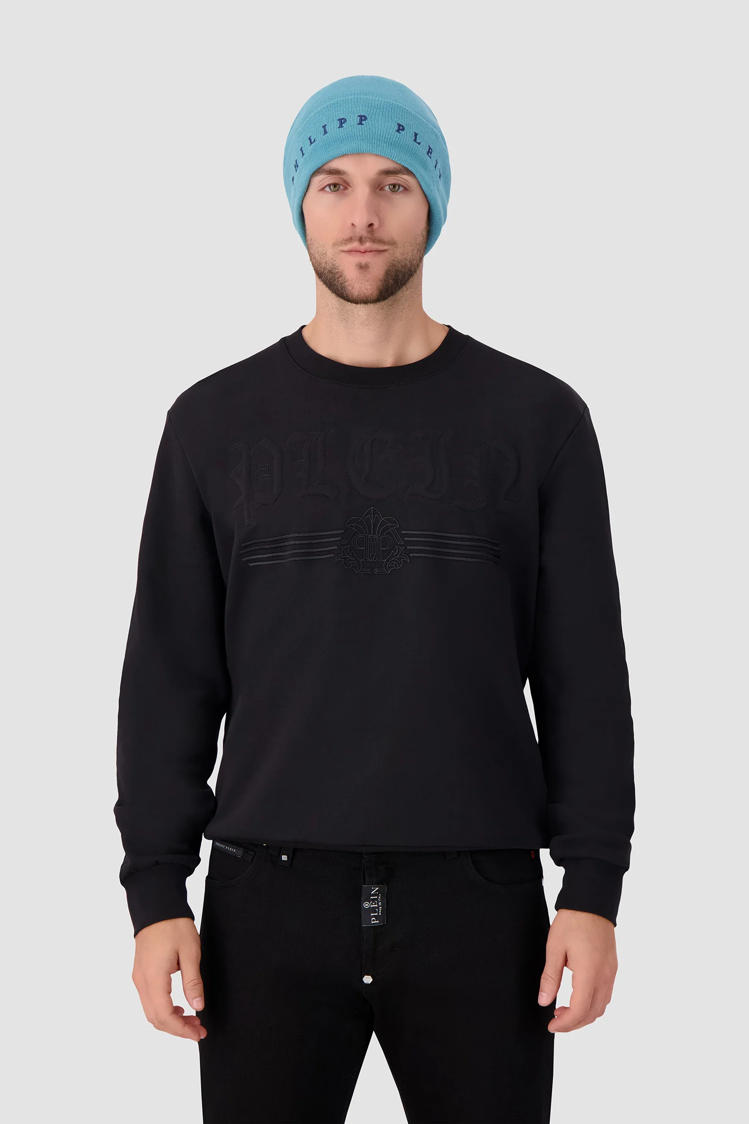 Philipp Plein Turquoise Hat - Image 2