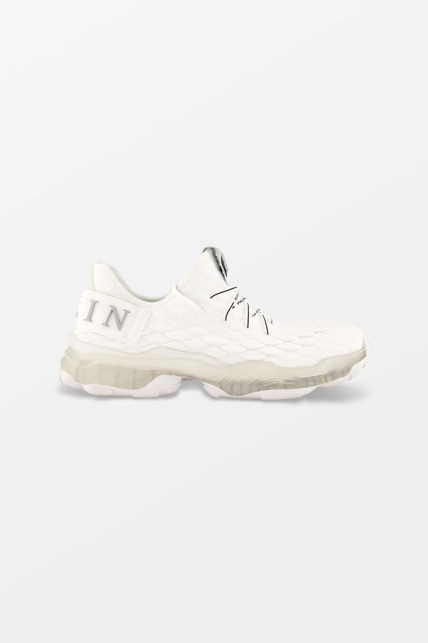 Philipp Plein White HYPER $HOCK Wit Sneakers
