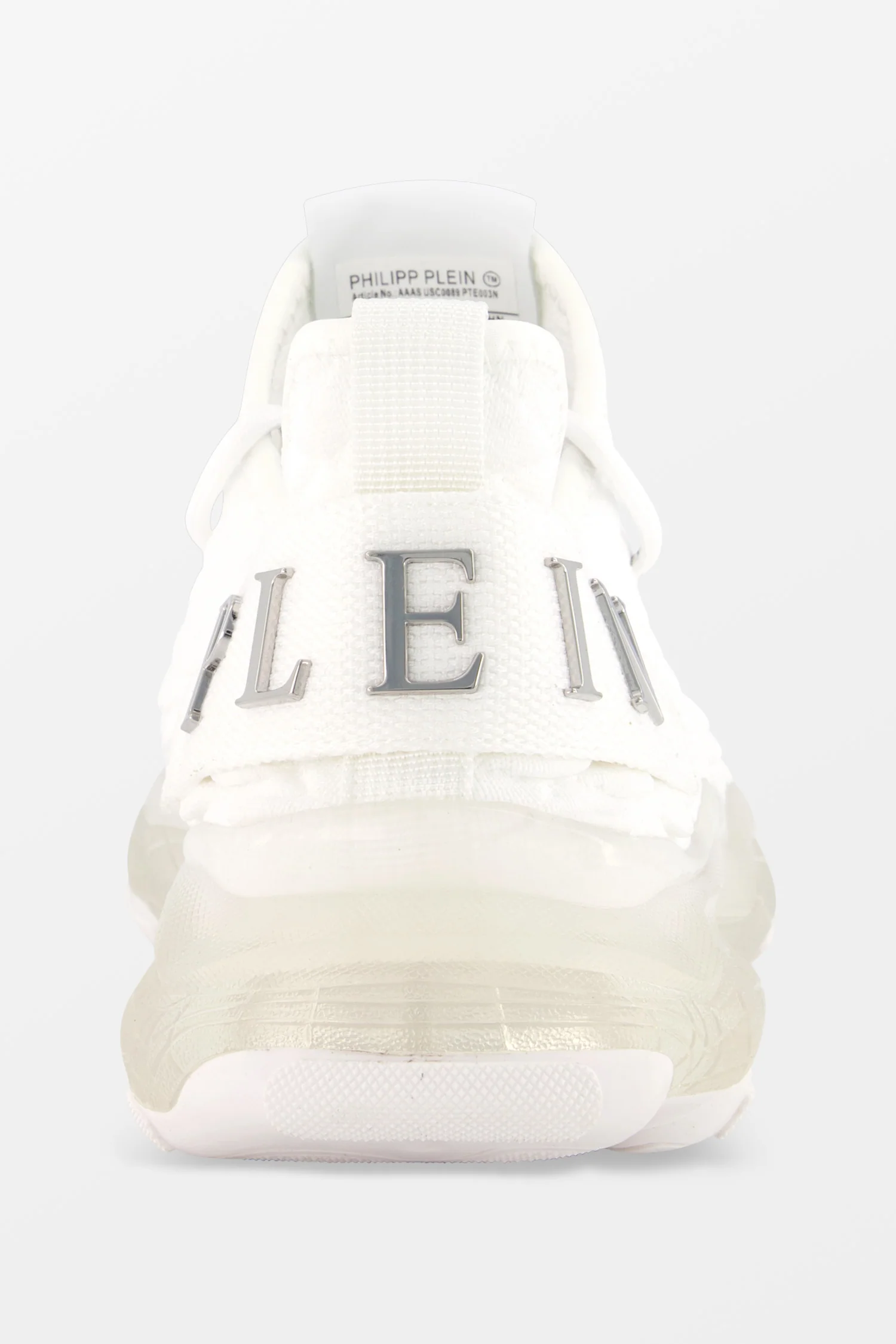 Philipp Plein White HYPER $HOCK Wit Sneakers - Image 4