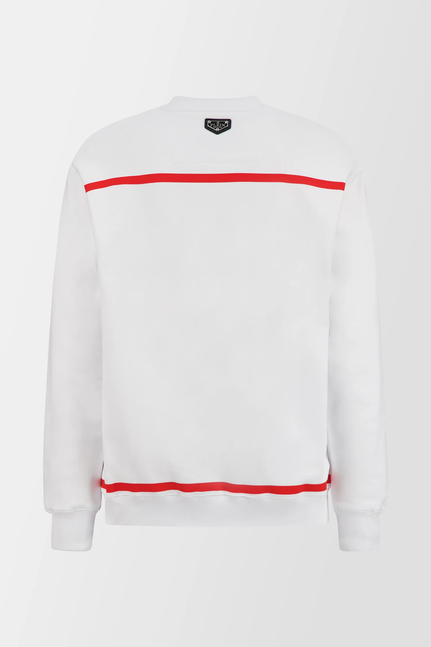 Philipp Plein White LS Print Lucky One Sweatshirt - Image 3