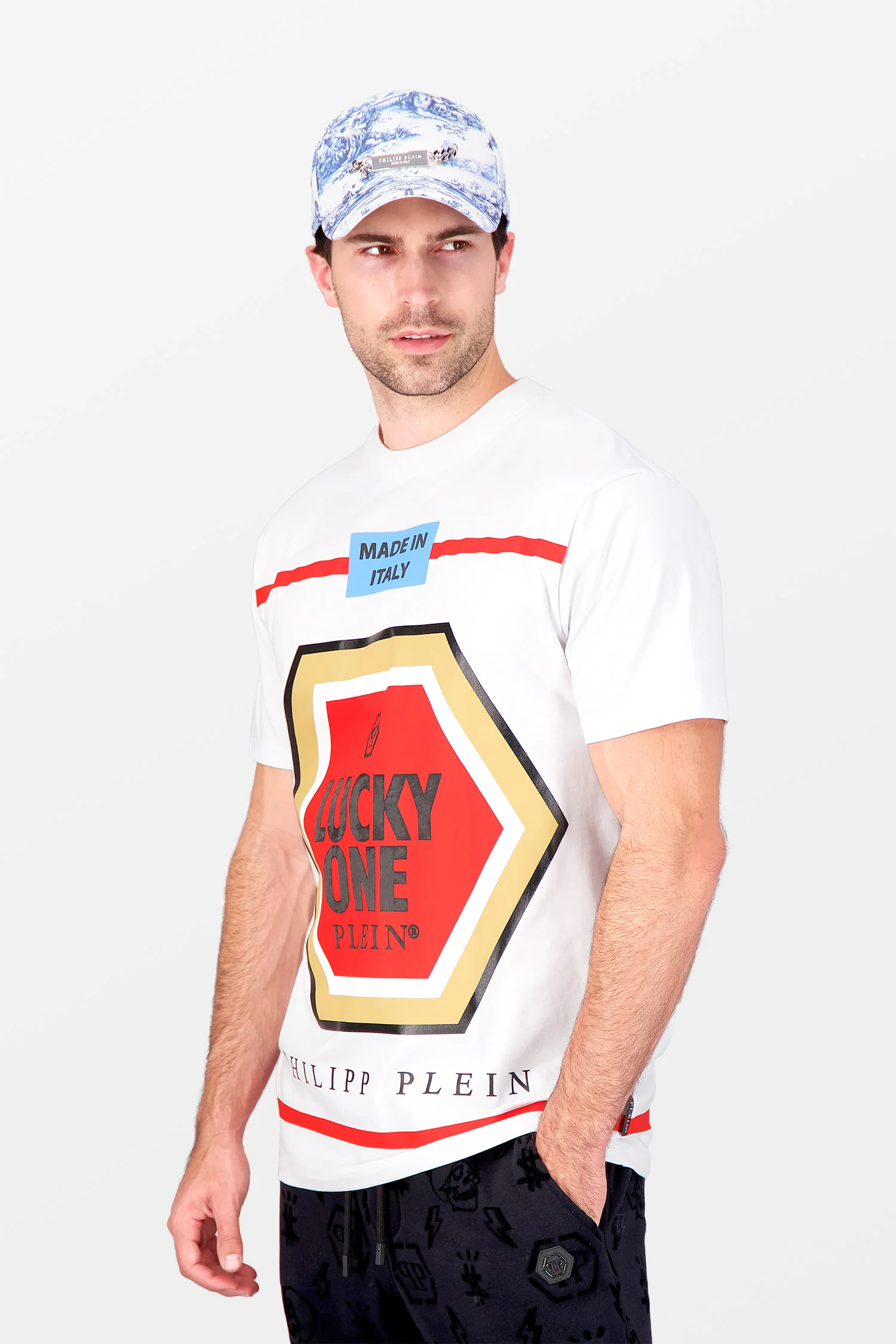 Philipp Plein White Lucky One T-Shirt - Image 5