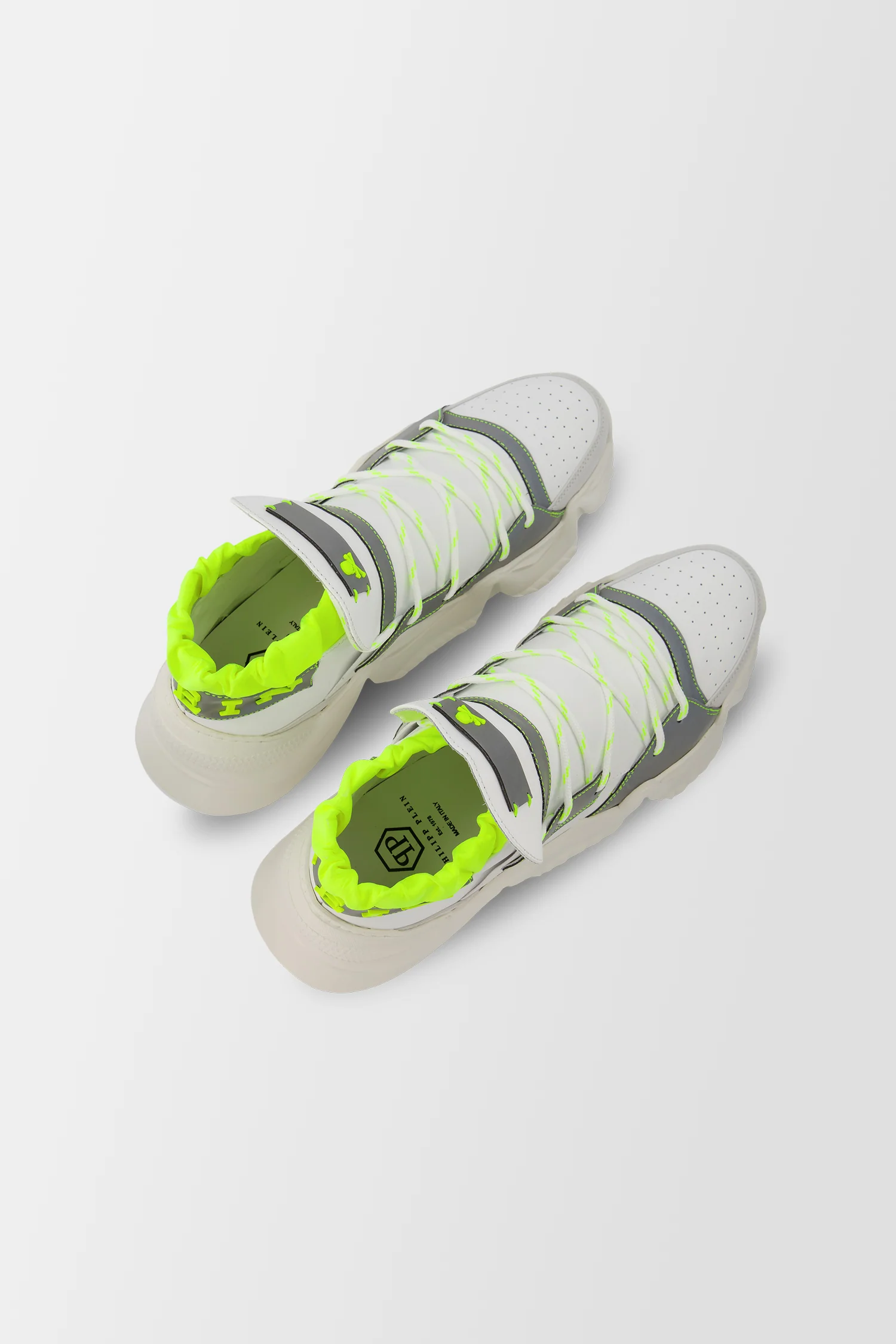 Philipp Plein White Monster Sneakers - Image 5