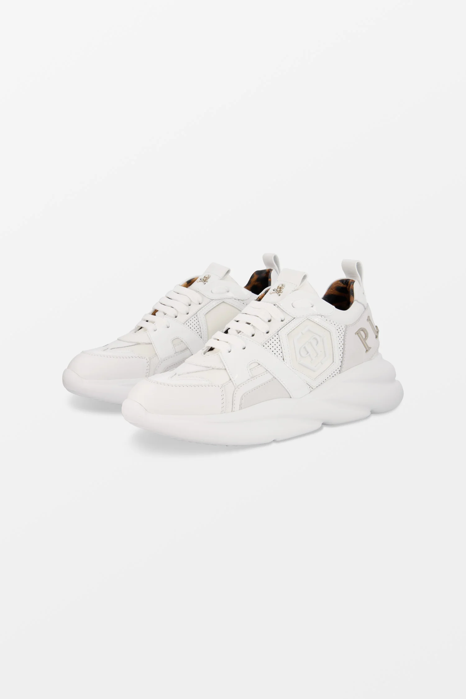 Philipp Plein White Plein Hurricane Sneakers - Image 2