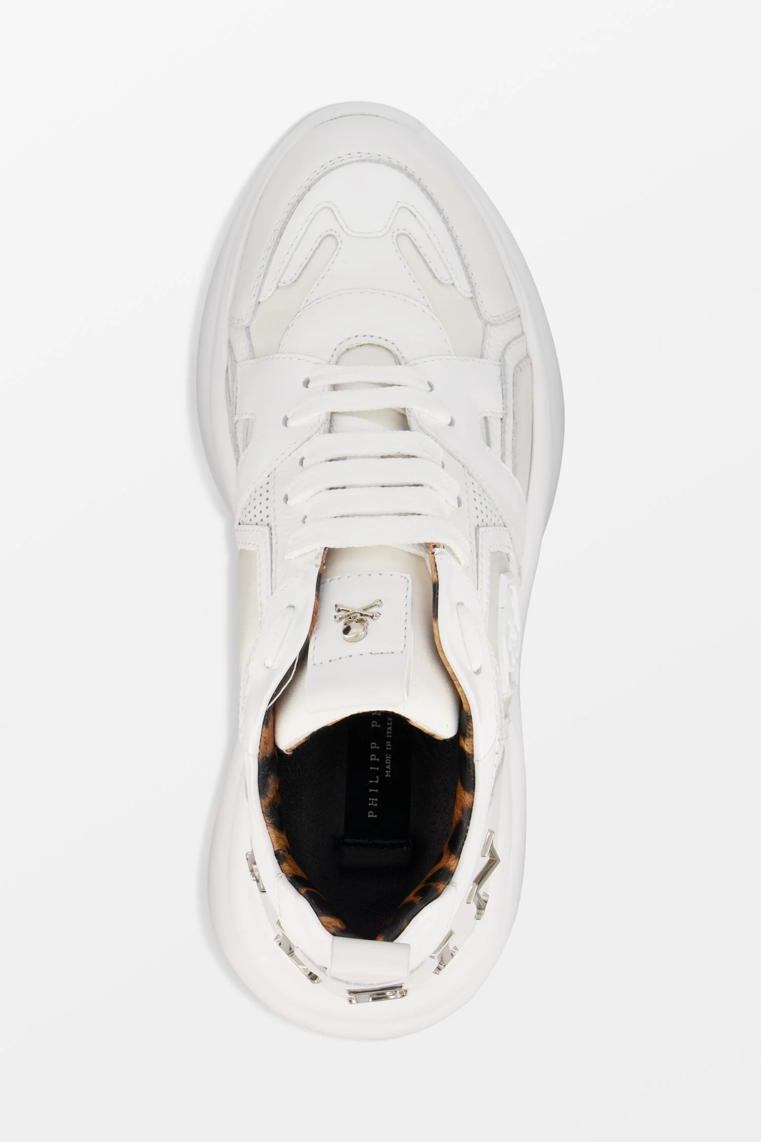 Philipp Plein White Plein Hurricane Sneakers - Image 3