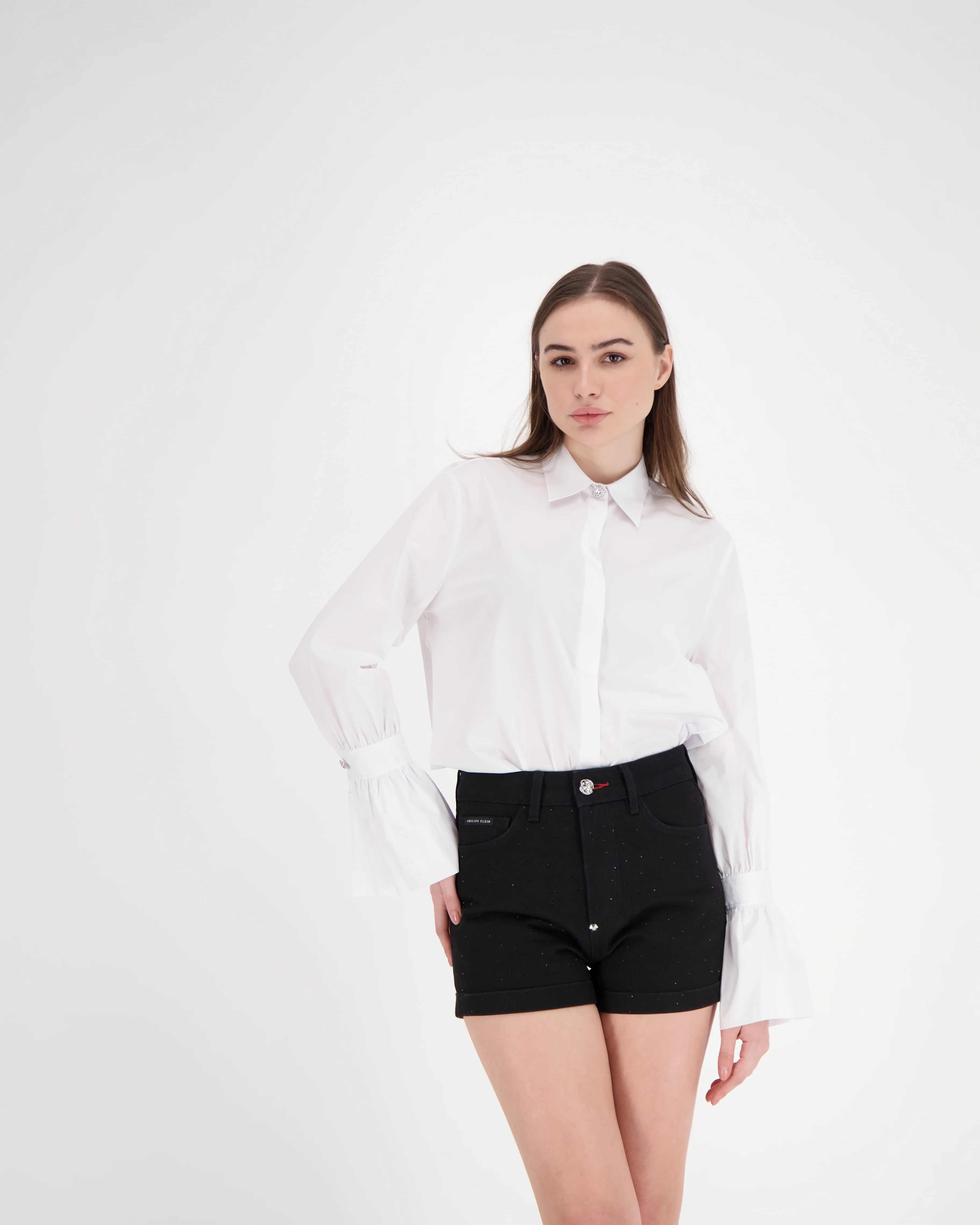 Philipp Plein White Regular Fit Shirt - Image 2