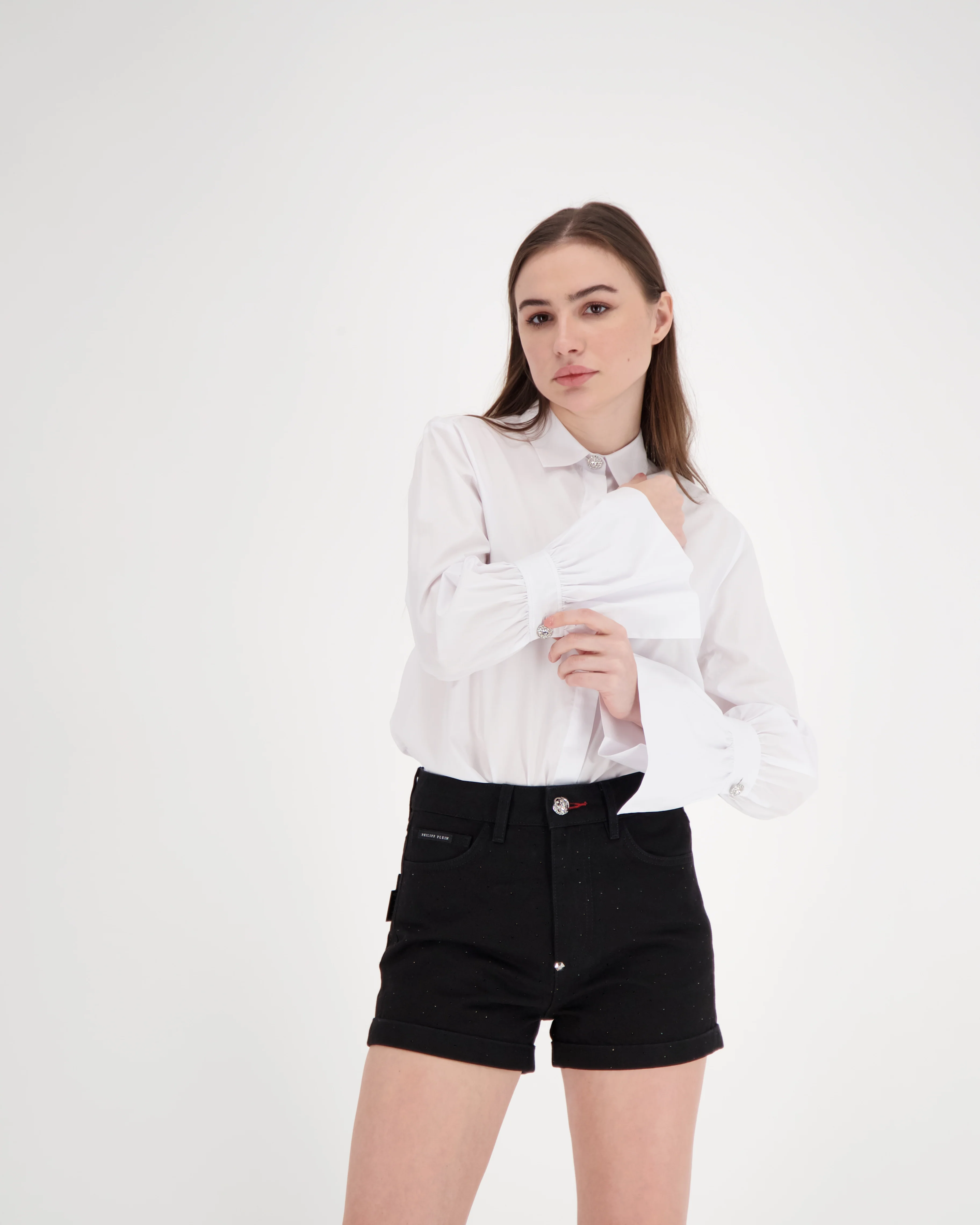 Philipp Plein White Regular Fit Shirt - Image 3