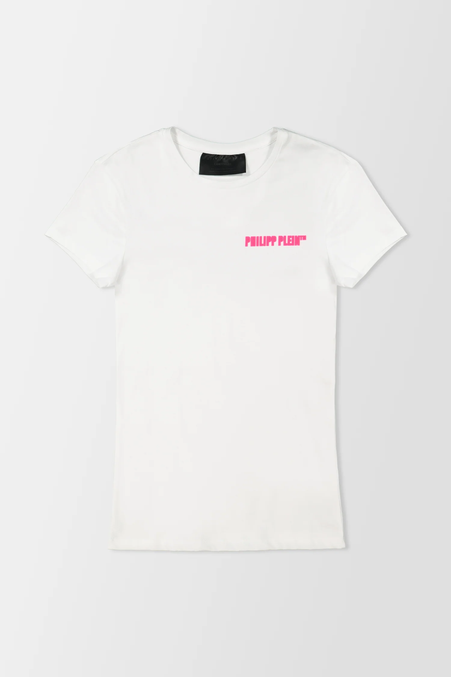Philipp Plein White Round Neck Plein T-Shirt - Image 4