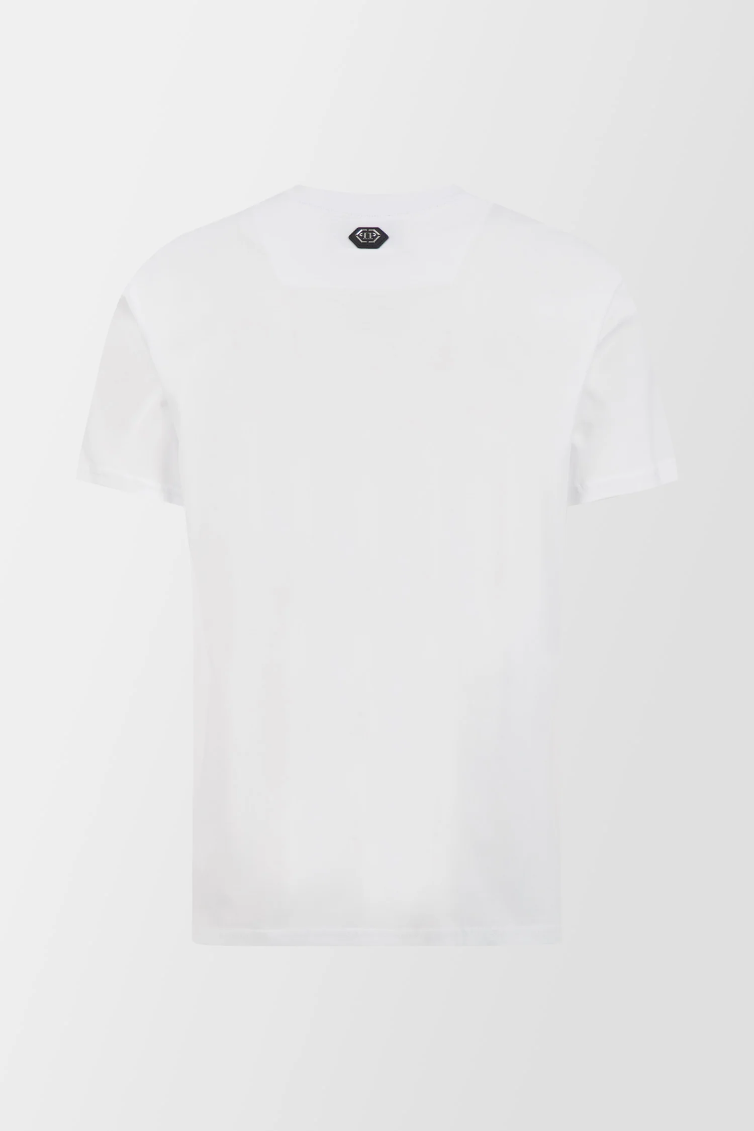 Philipp Plein White Round Neck SS Crystals T-Shirt - Image 2
