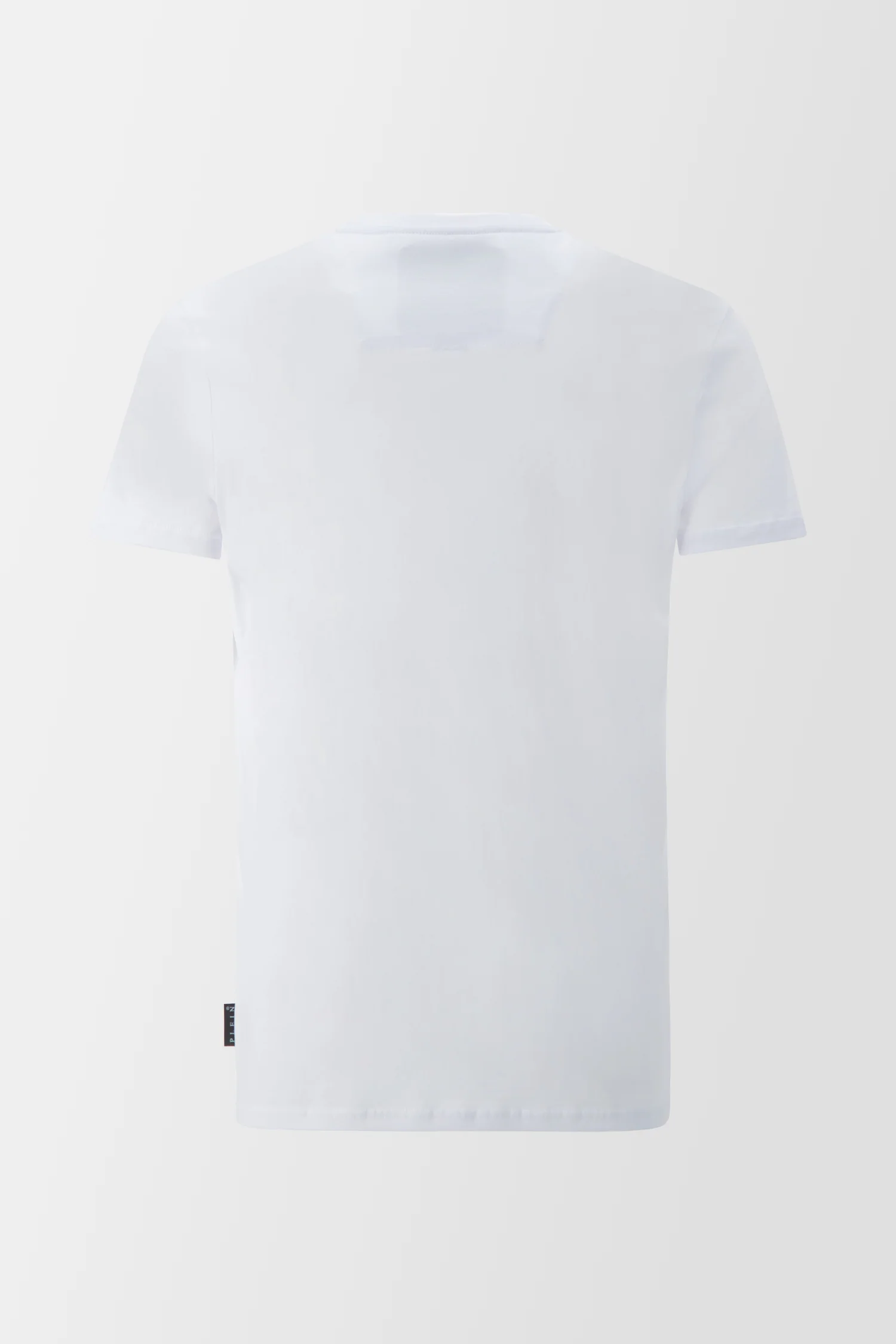 Philipp Plein White Round Neck SS Istitutional T-Shirt - Image 3