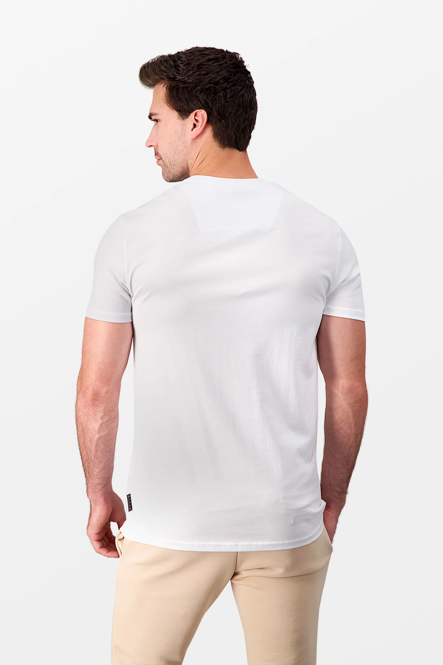 Philipp Plein White Round Neck SS Istitutional T-Shirt - Image 4