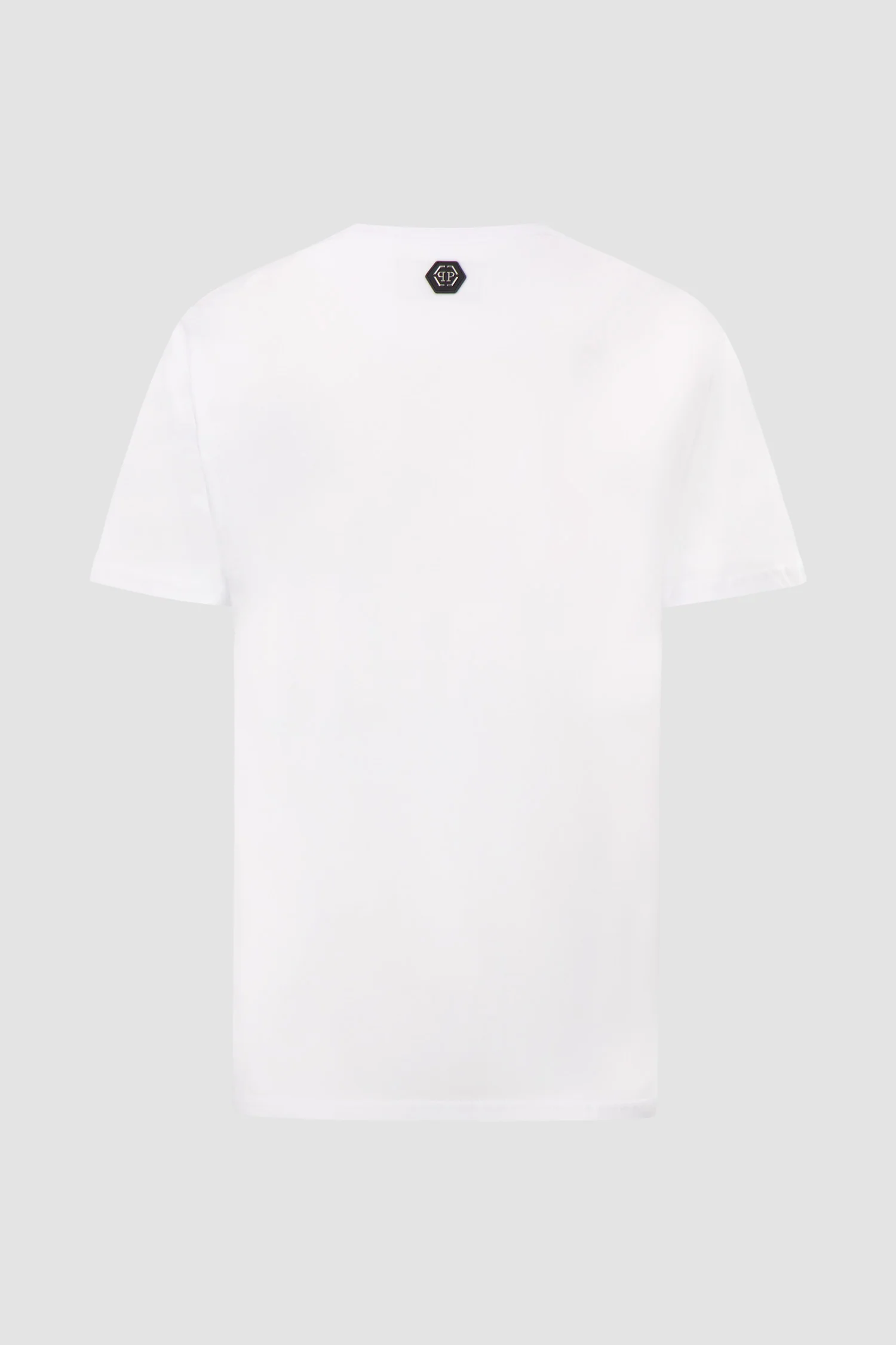 Philipp Plein White Round Neck SS PAK T-shirt - Image 3