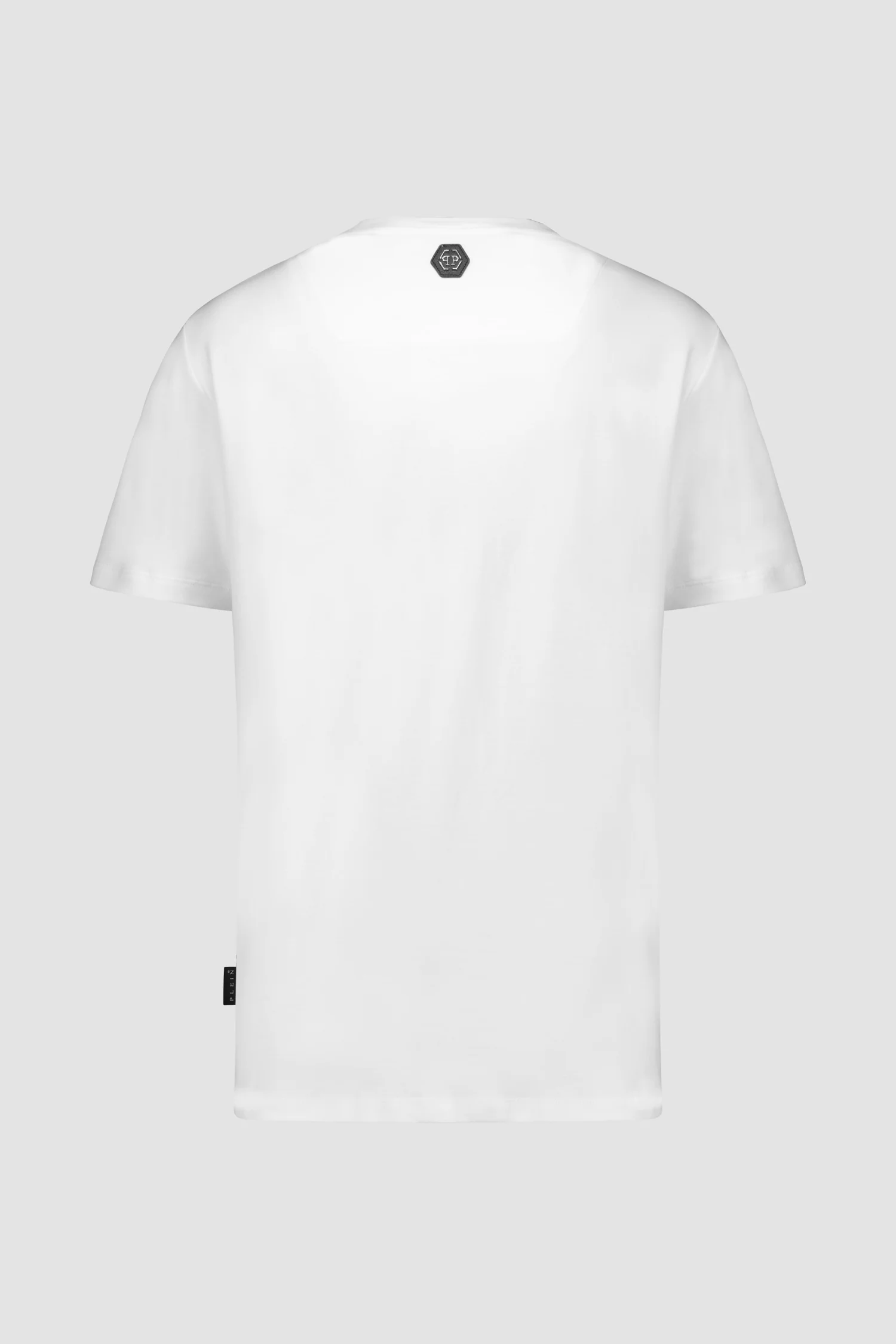 Philipp Plein White Round Neck SS PP Glass T-Shirt - Image 2