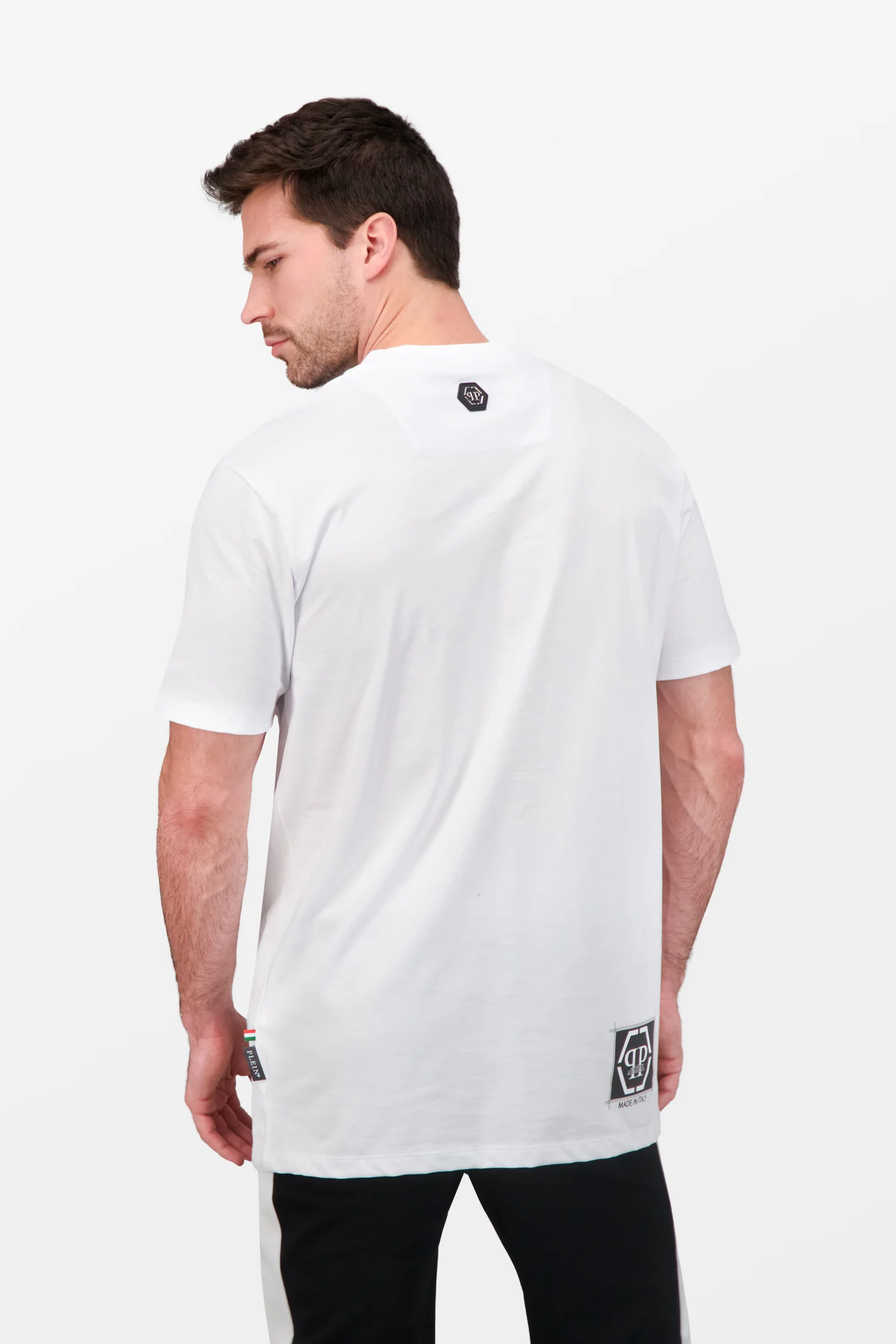 Philipp Plein White Round Neck SS PP Limited Dollar T-Shirt - Image 4