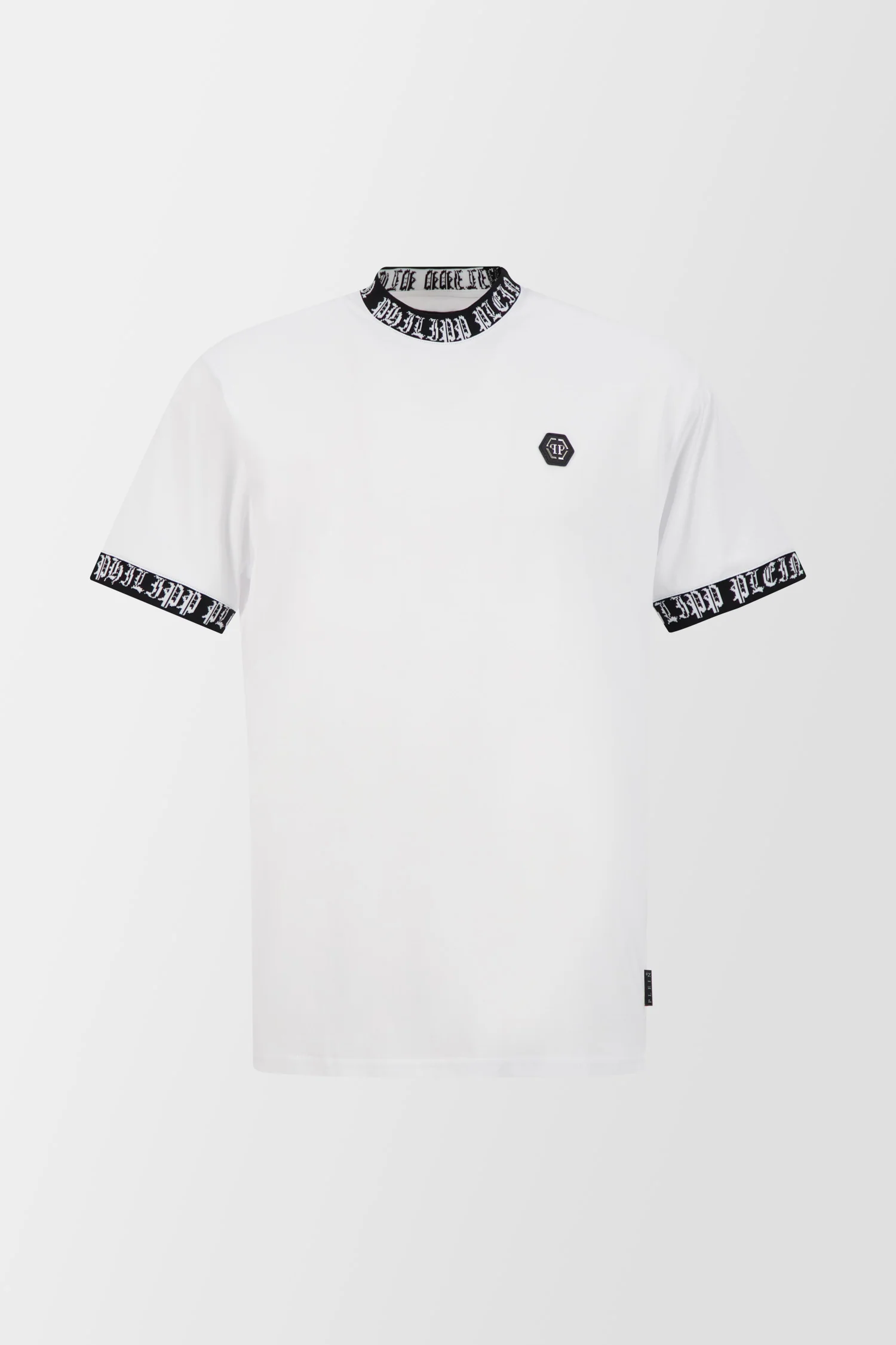 Philipp Plein White Round Neck SS T-Shirt