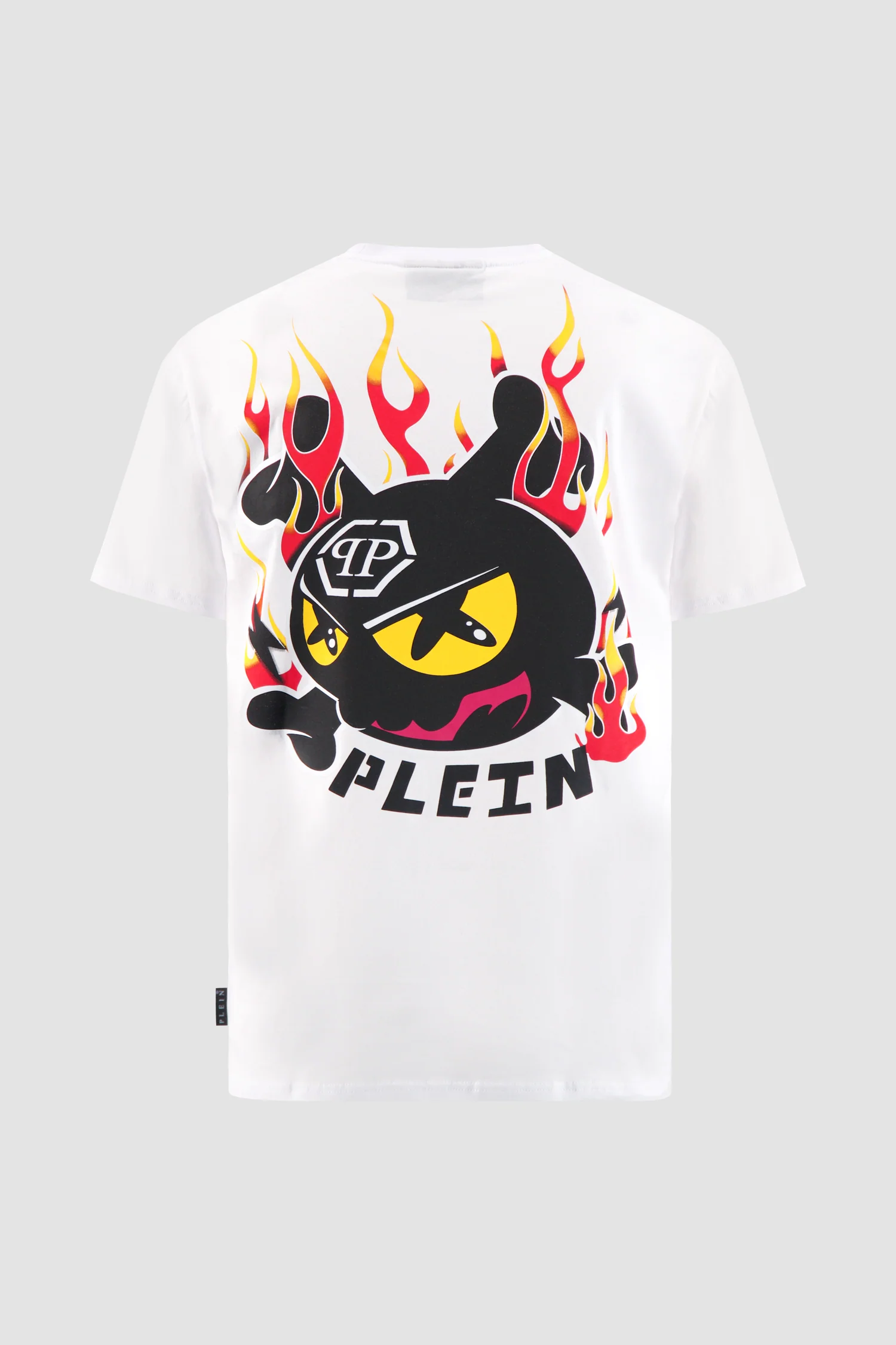 Philipp Plein White Round Neck SS T-shirt - Image 3