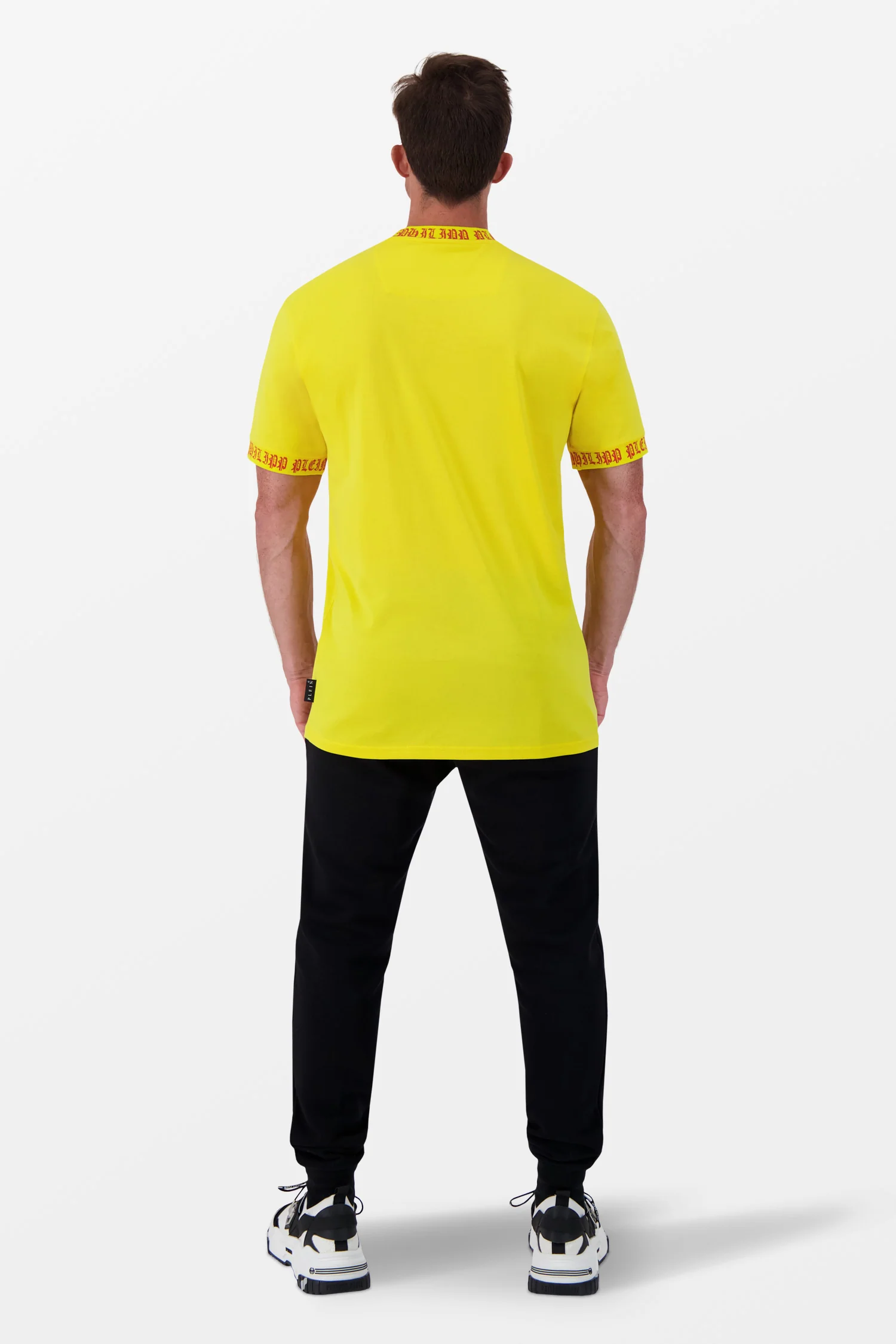 Philipp Plein Yellow Round Neck SS T-Shirt - Image 5