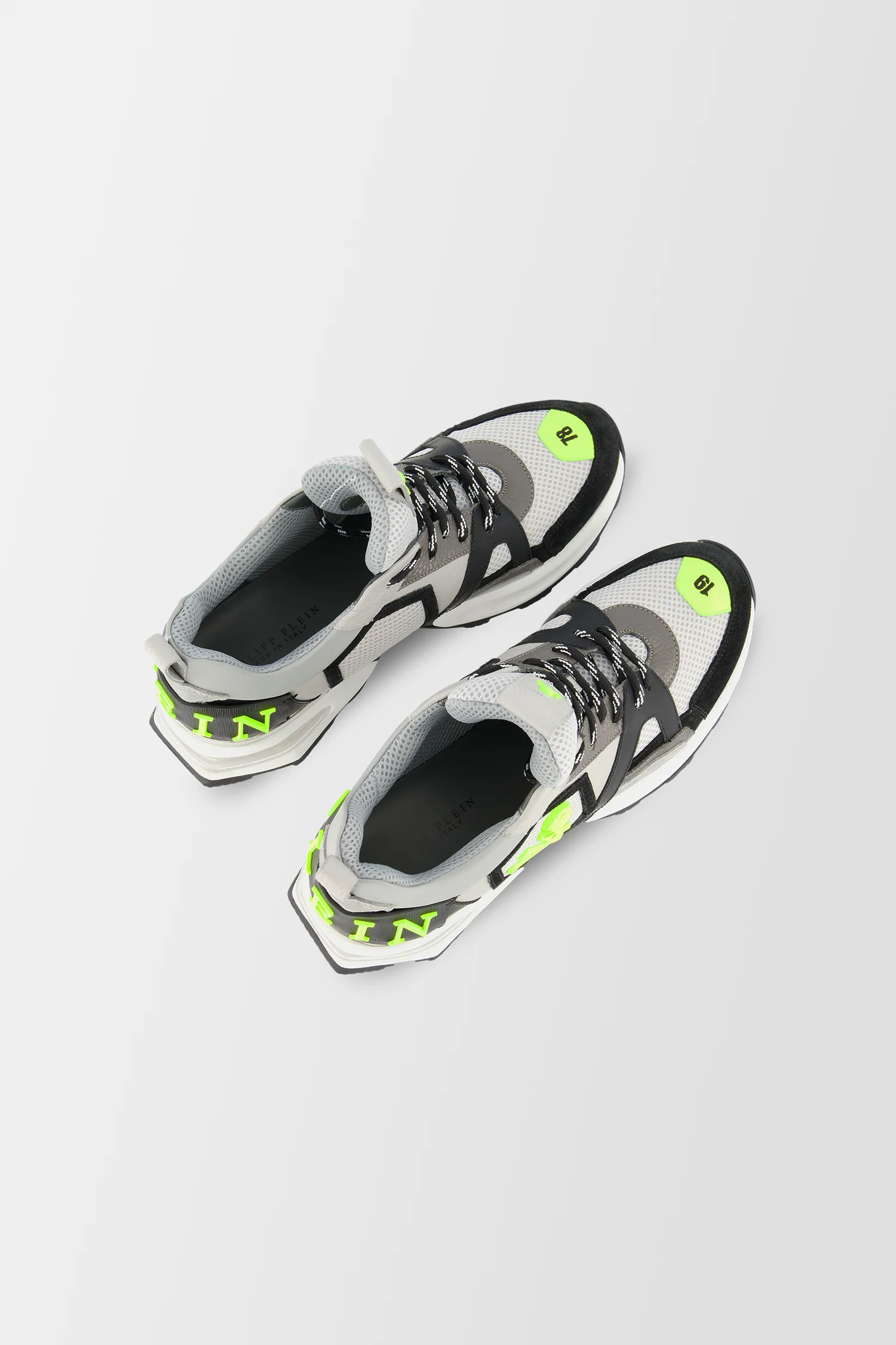 Philipp Plein Yellow Skull Sneakers - Image 5
