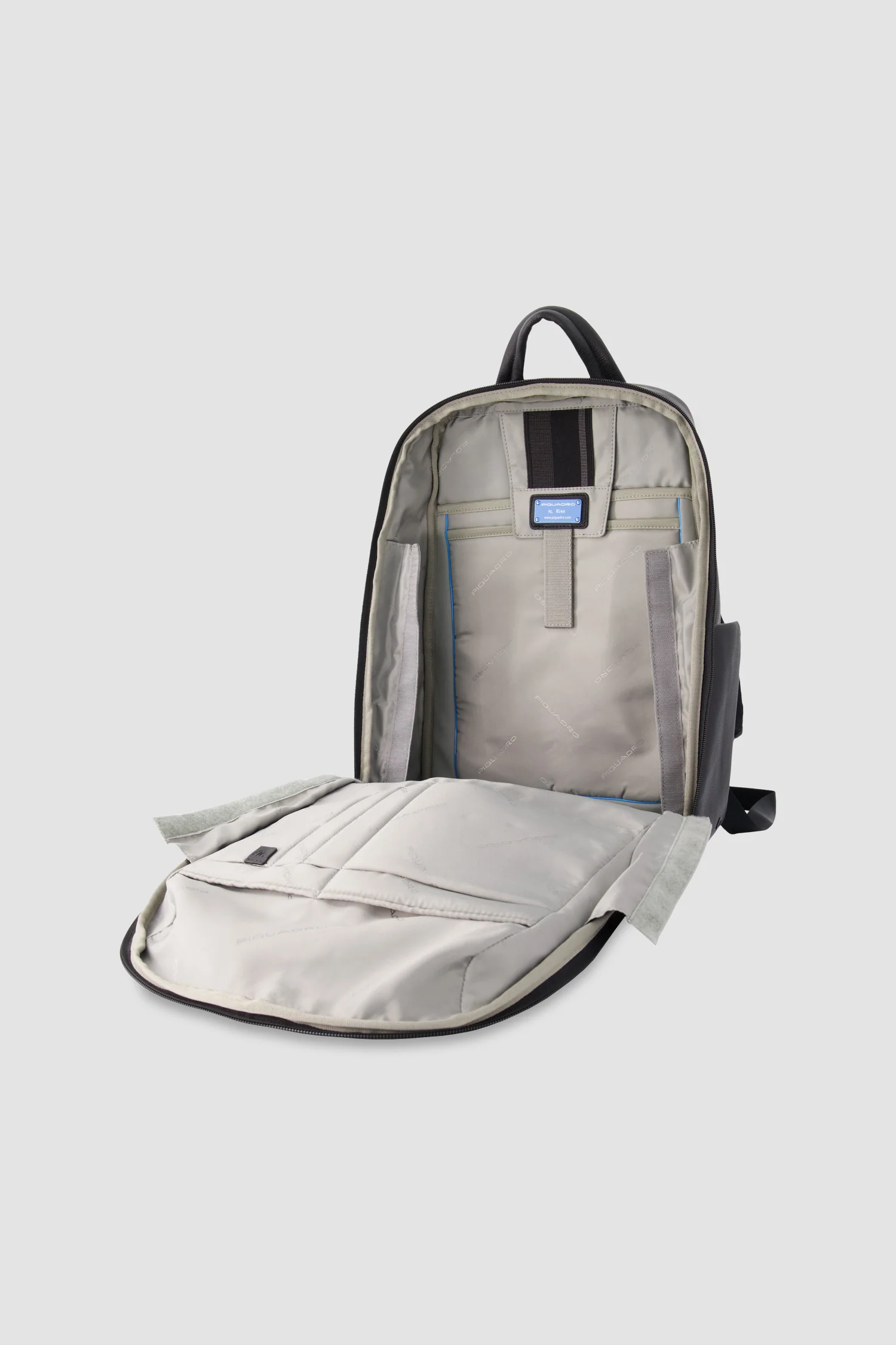 Piquadro Black 13" Laptop Backpack - Image 5