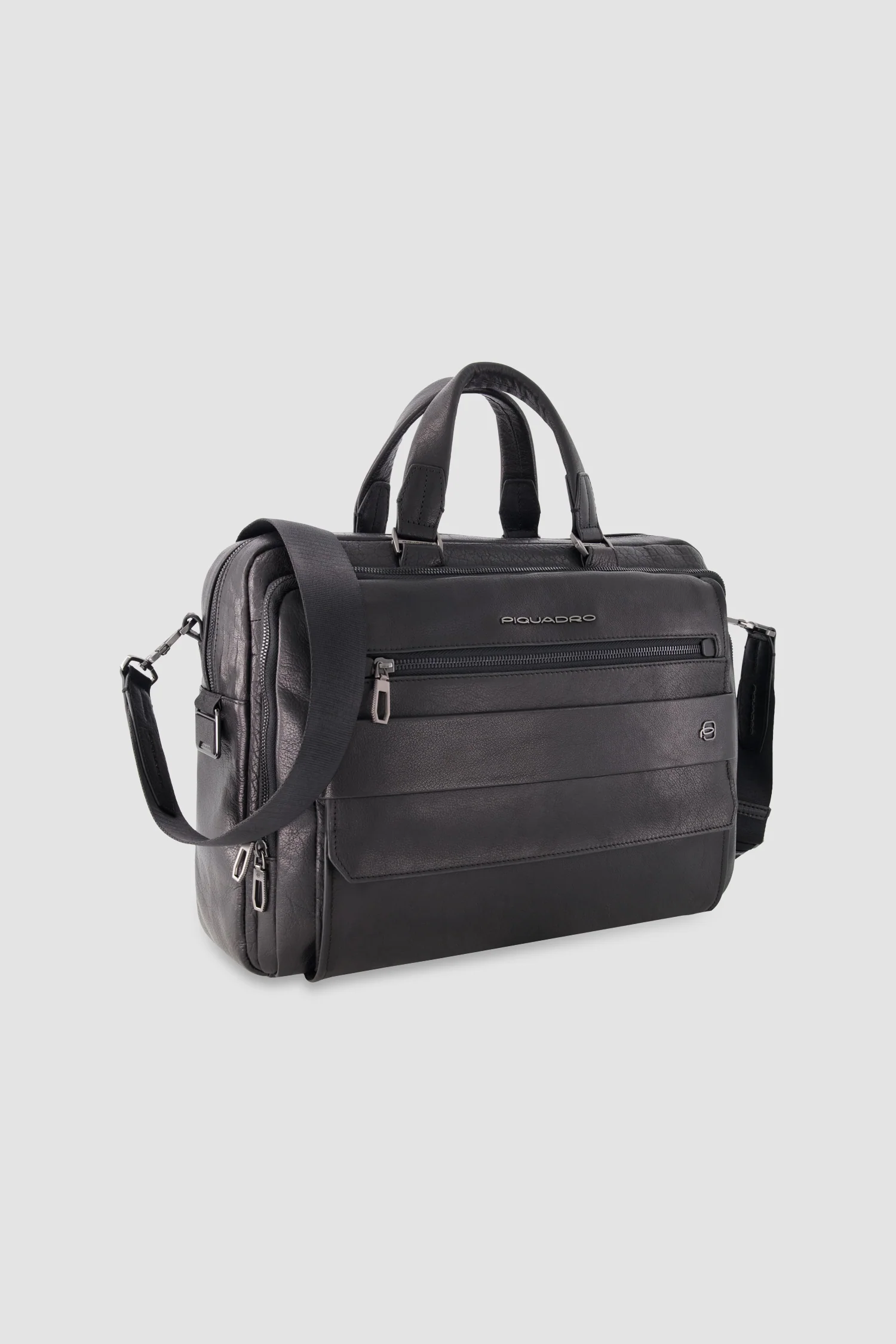 Piquadro Black 14" Laptop Bag - Image 2