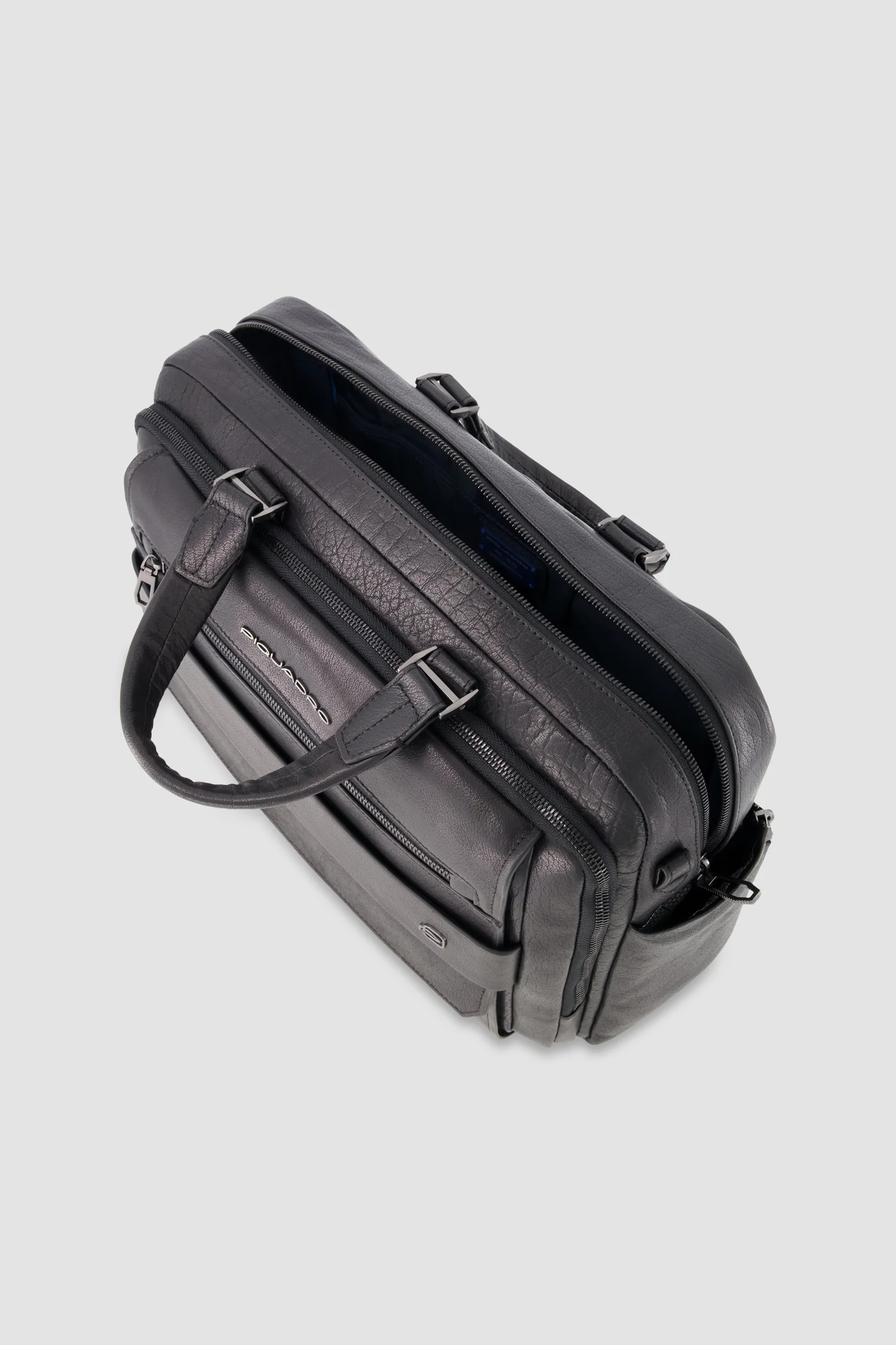 Piquadro Black 14" Laptop Bag - Image 4