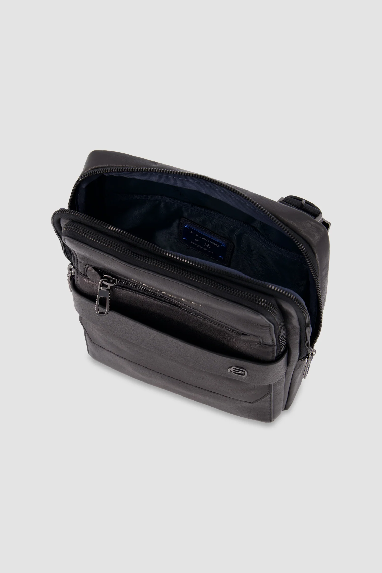 Piquadro Black Crossbody Bag - Image 6