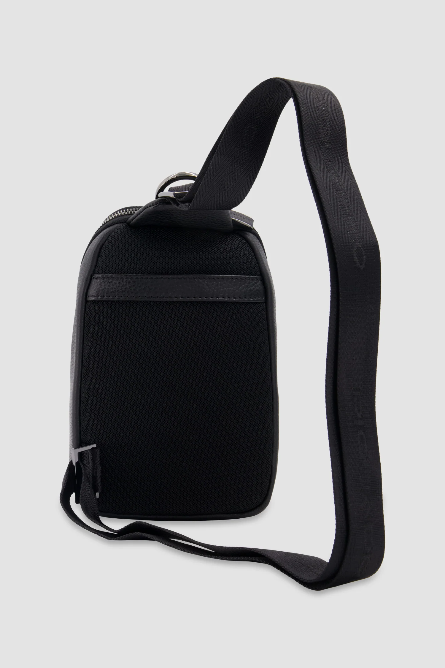 Piquadro Black Crossbody iPhone Bag - Image 3