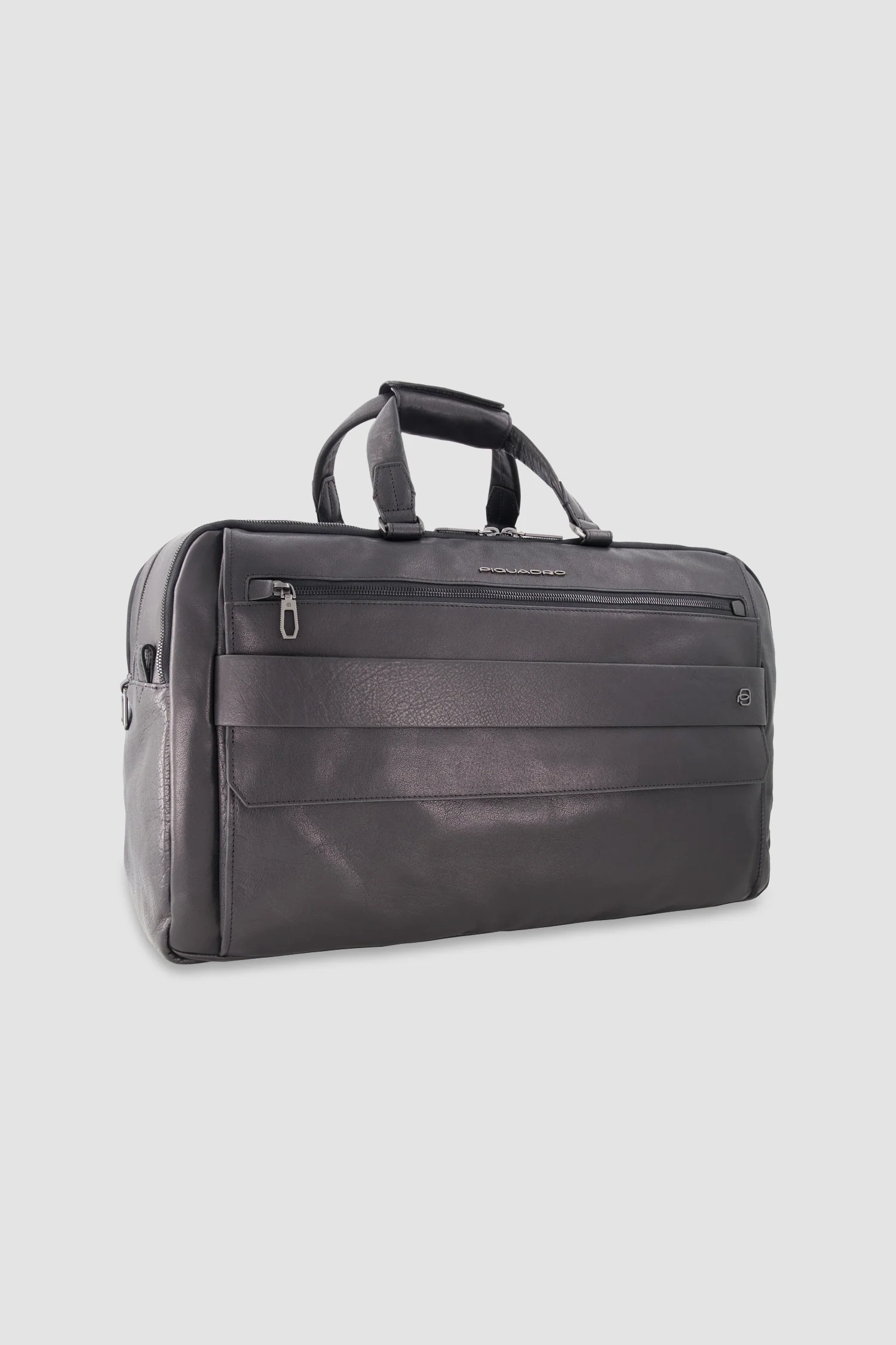 Piquadro Black Duffel Bag - Image 2