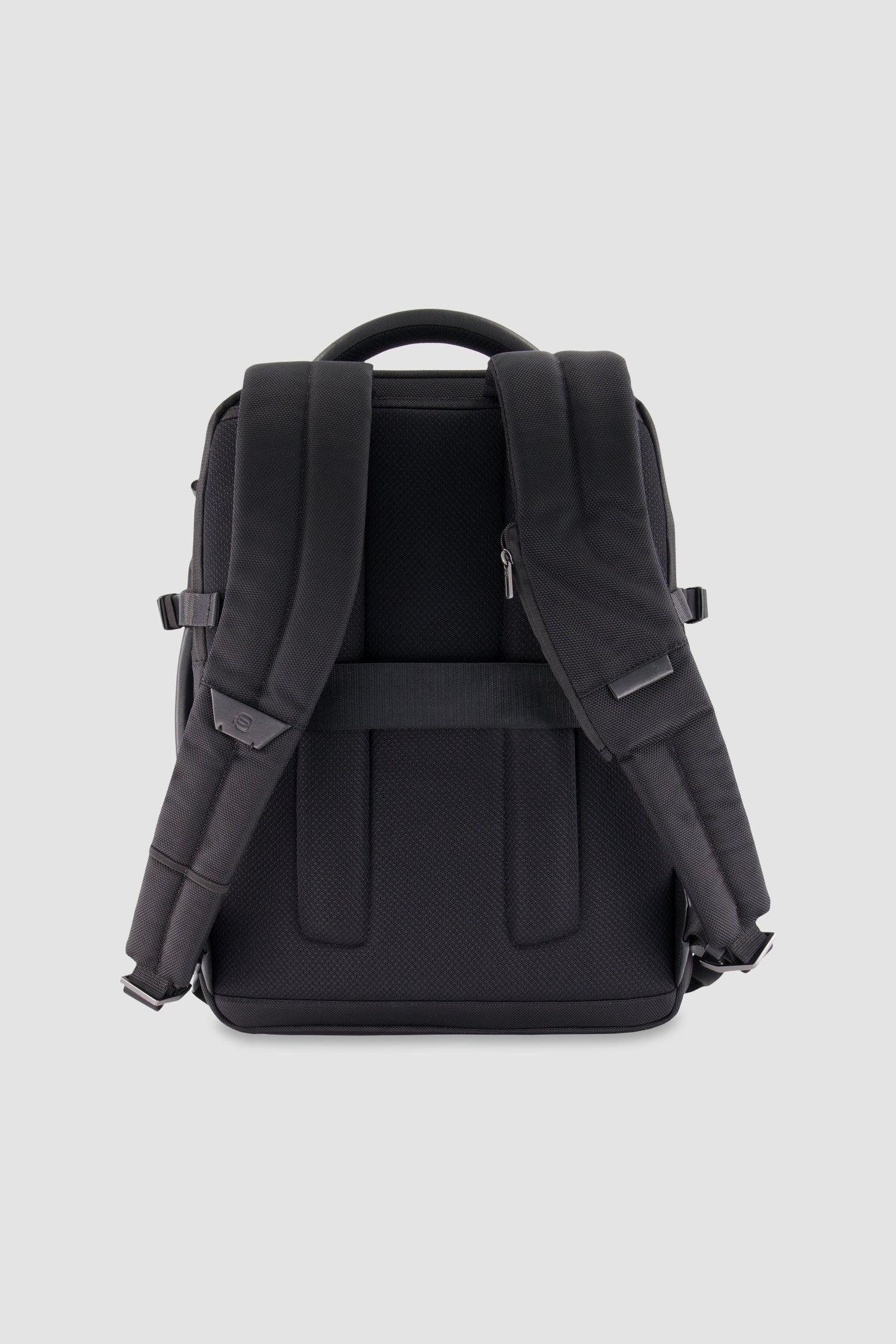 Piquadro Black Expandable Travel Laptop Backpack 15.6" - Image 3
