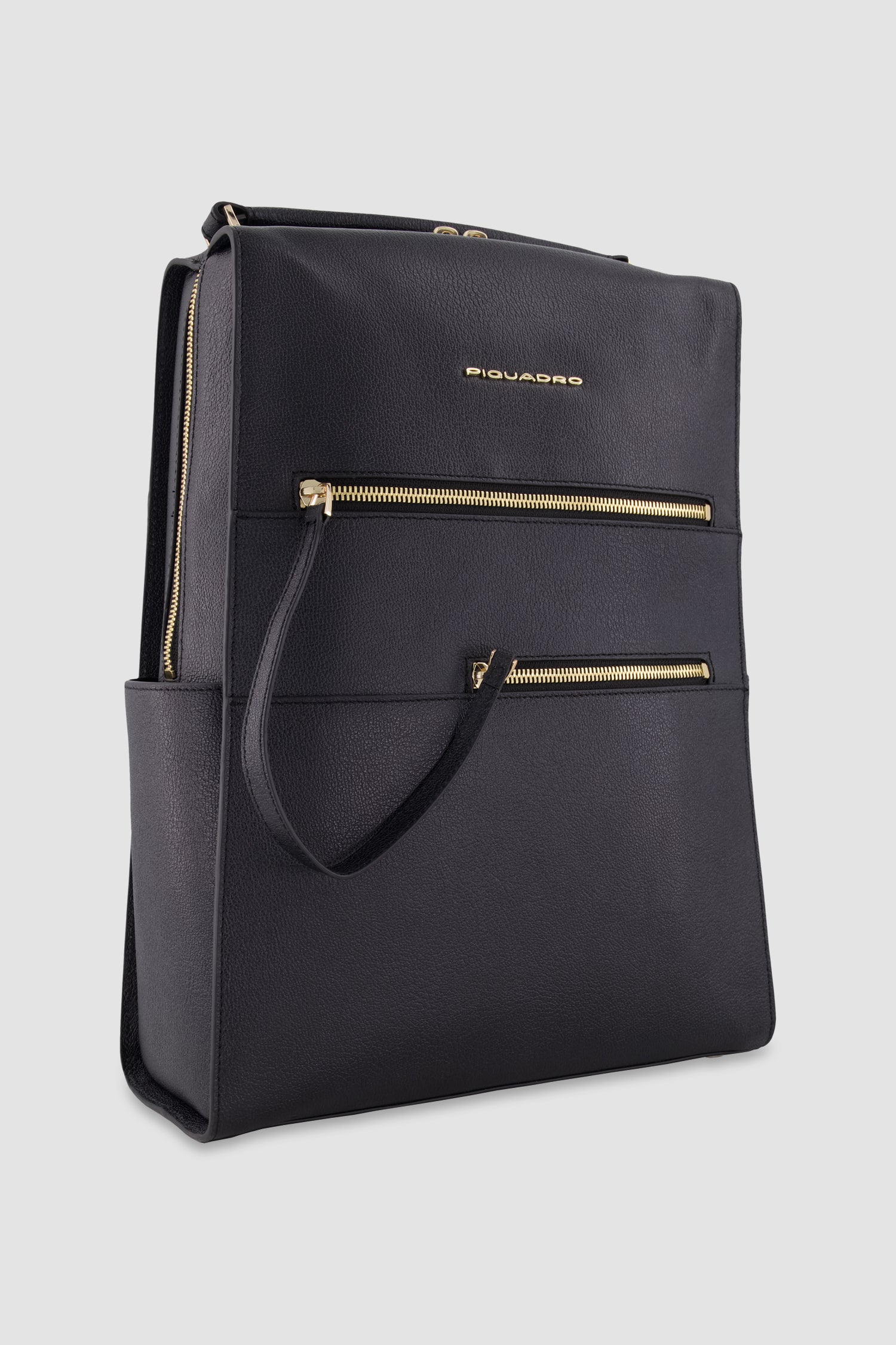 Piquadro Black Laptop Backpack 14" - Image 2