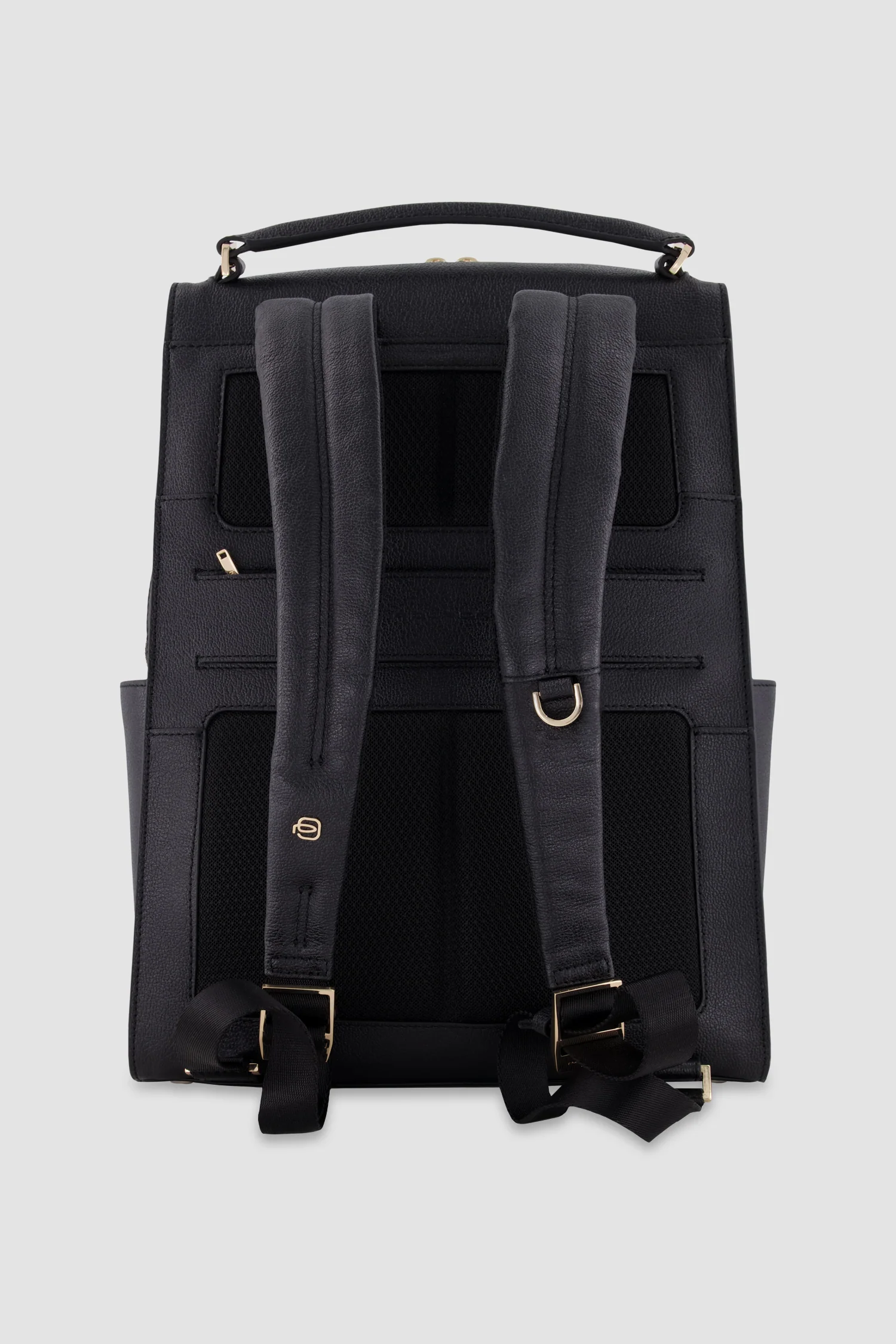 Piquadro Black Laptop Backpack 14" - Image 3